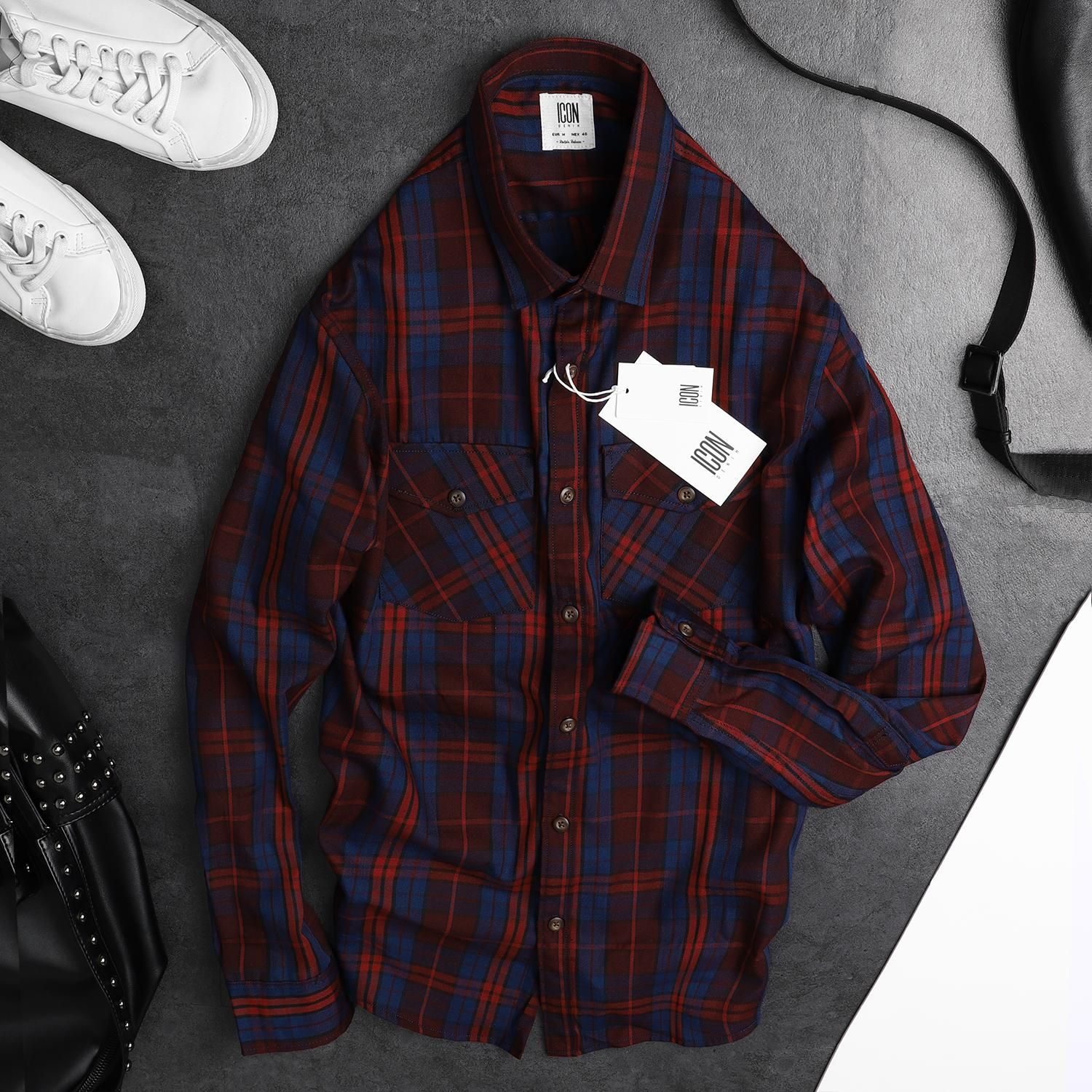 Áo sơmi ICON DENIM flannel