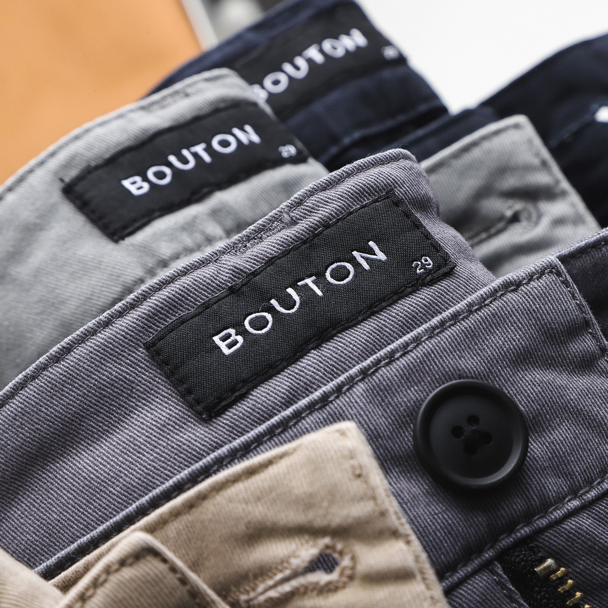 Quần Kaki BOUTON Slim