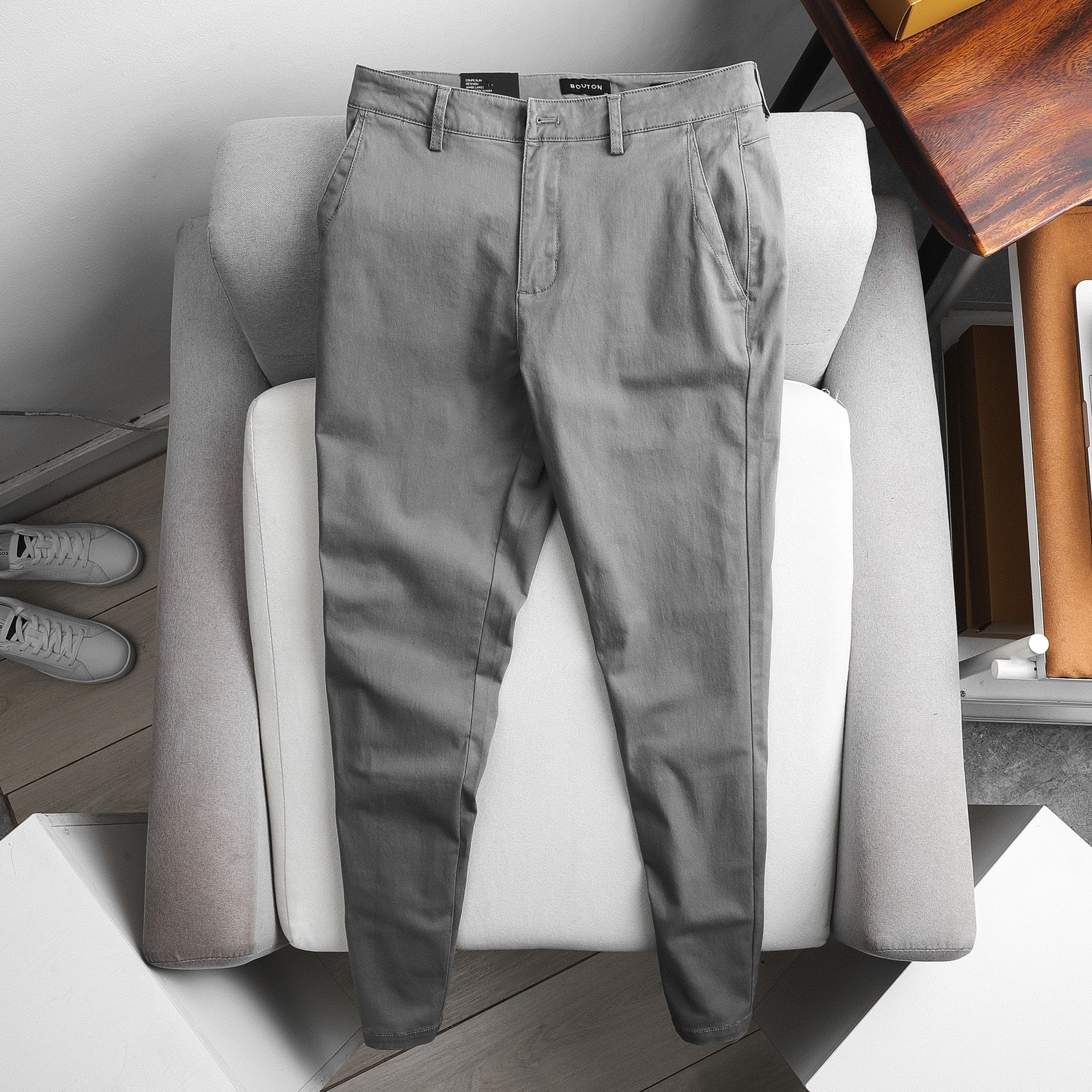 Quần Kaki BOUTON Slim