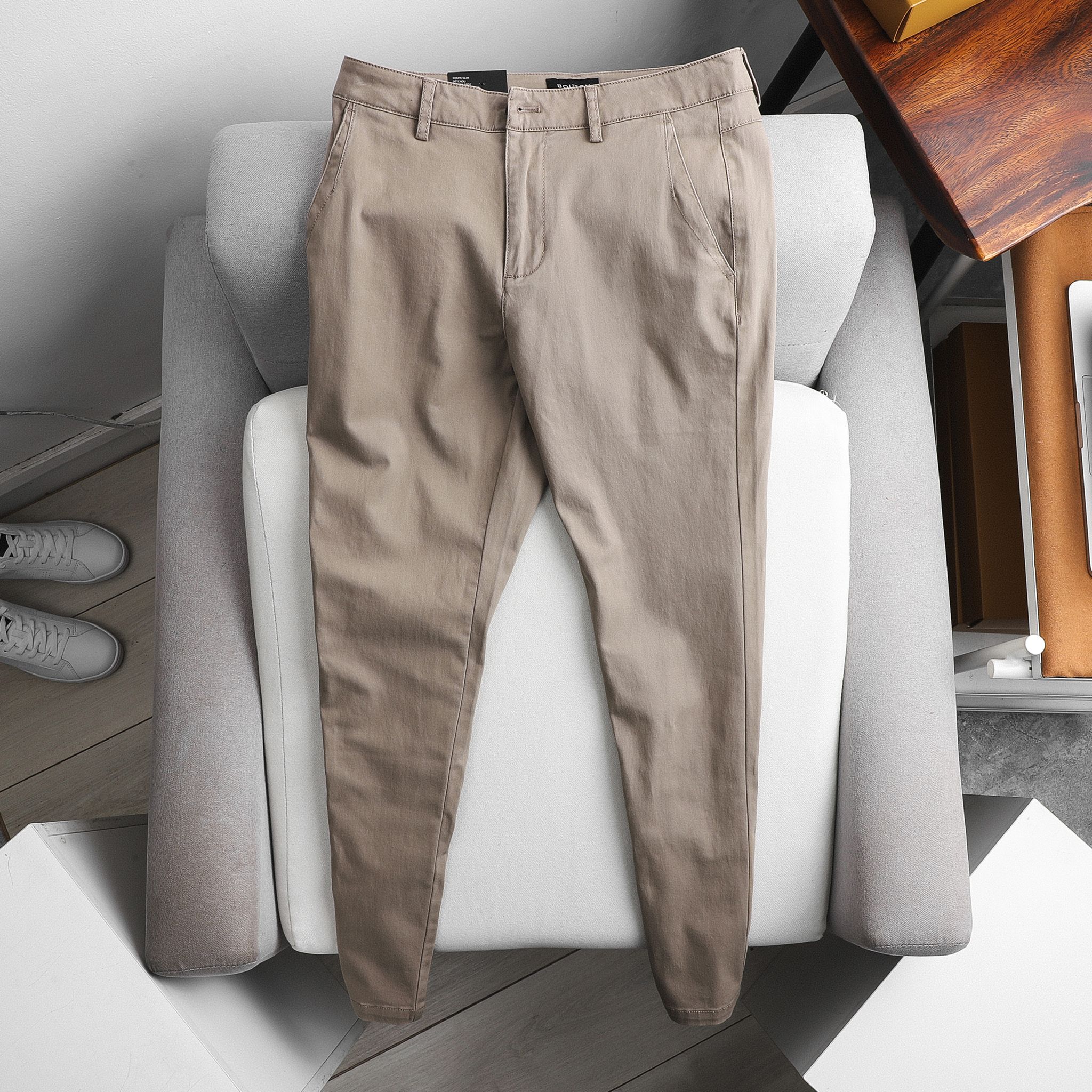 Quần Kaki BOUTON Slim