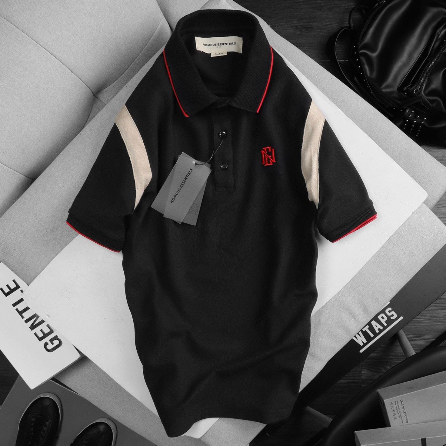 Áo polo Nomous Essentials logo