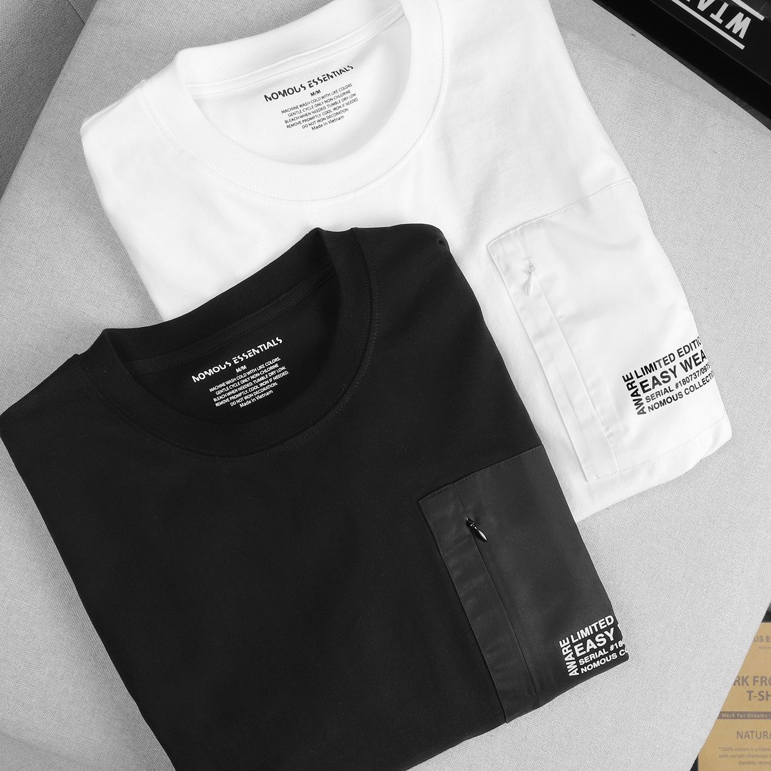 Áo thun Nomous Essentials print pocket