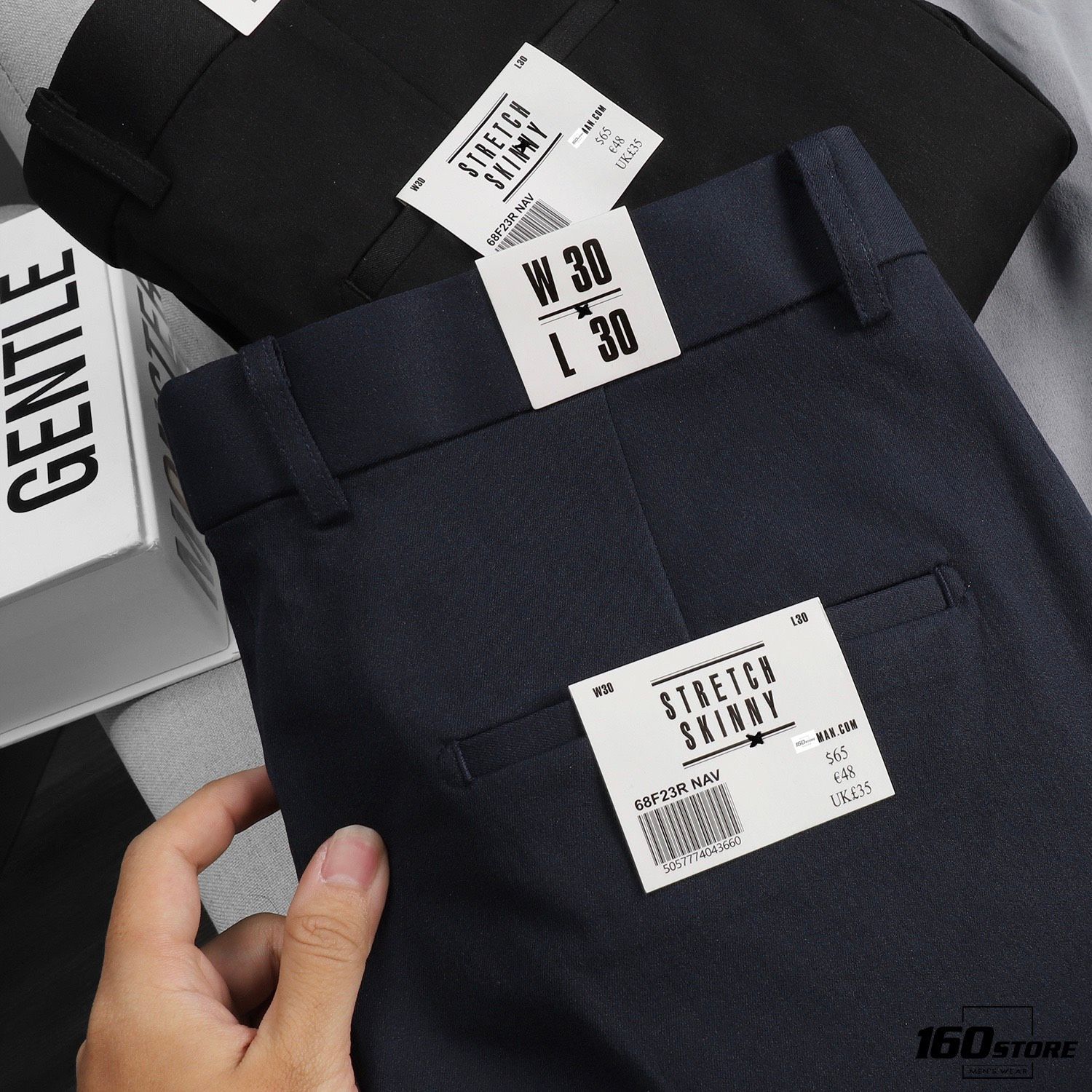 Quần tây T.MAN skinny w zipper