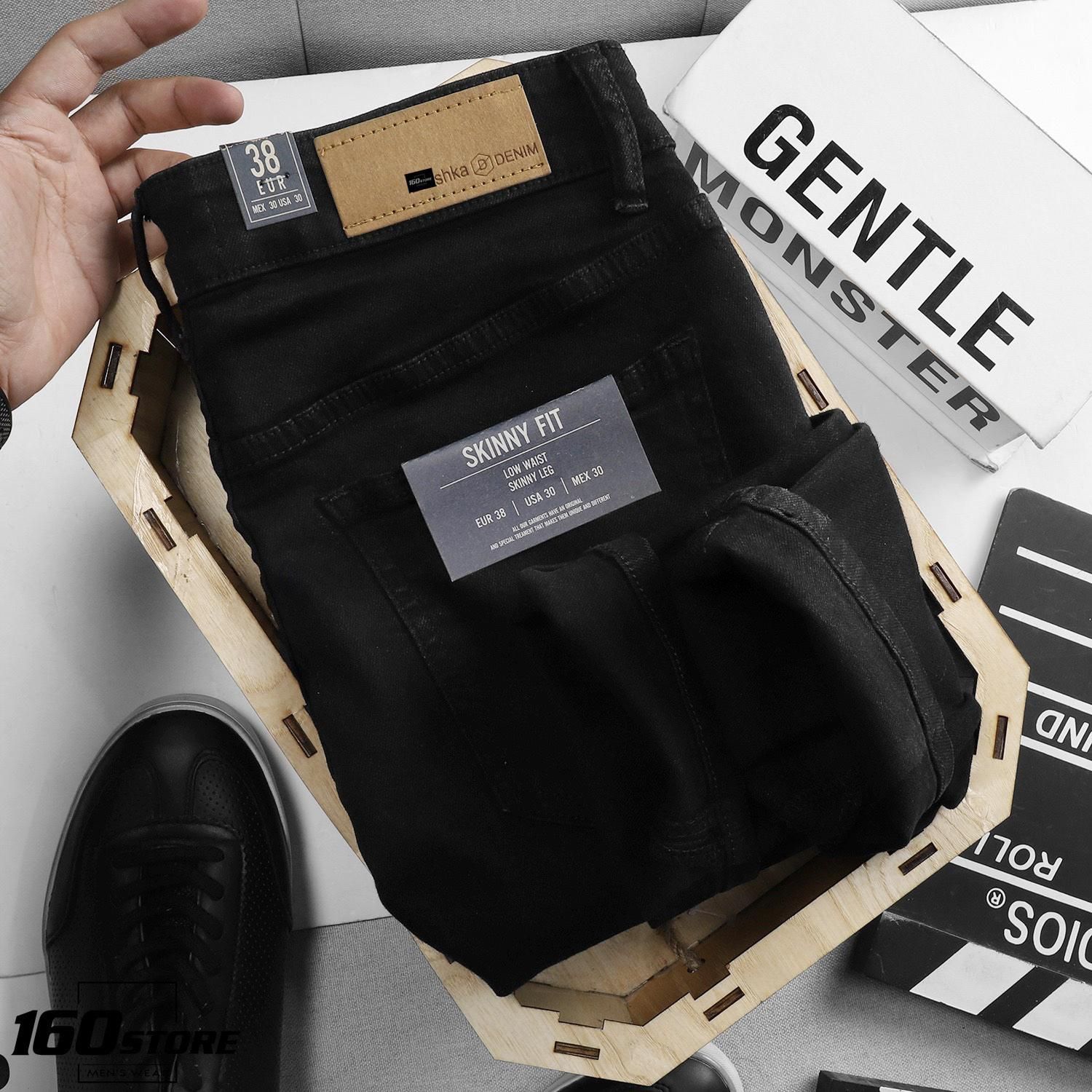 Quần jean BSK black skinny