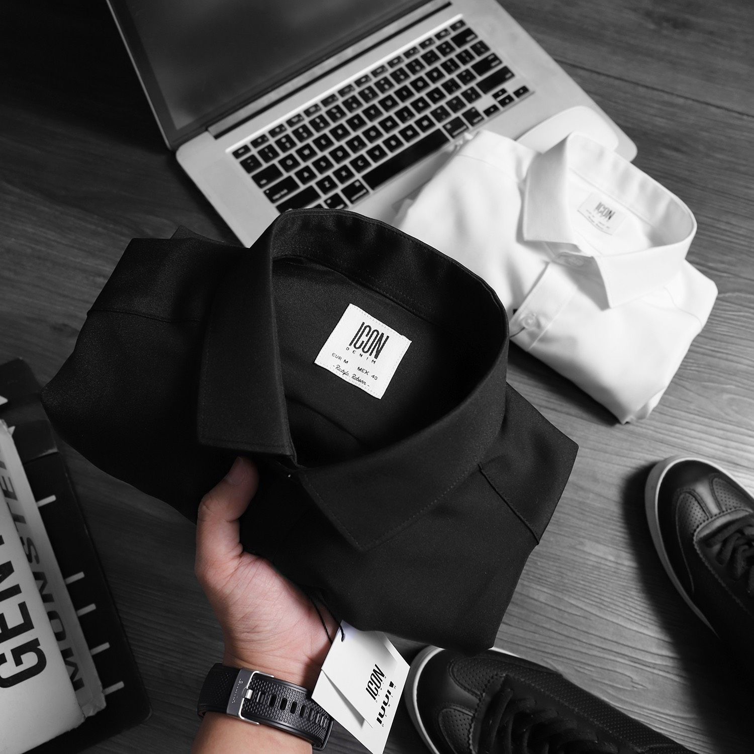 Áo sơmi ICON DENIM slim