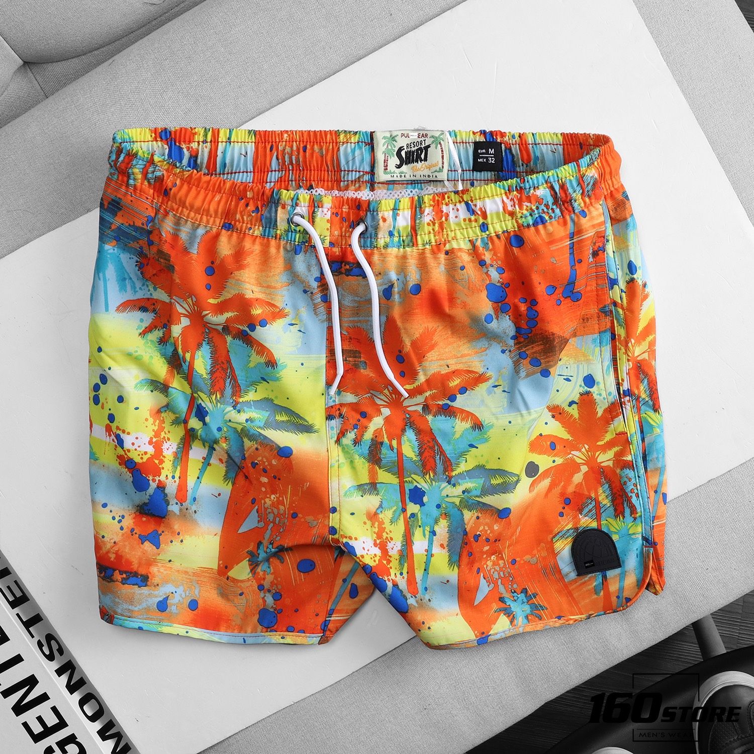 Quần short biển P.B pattern