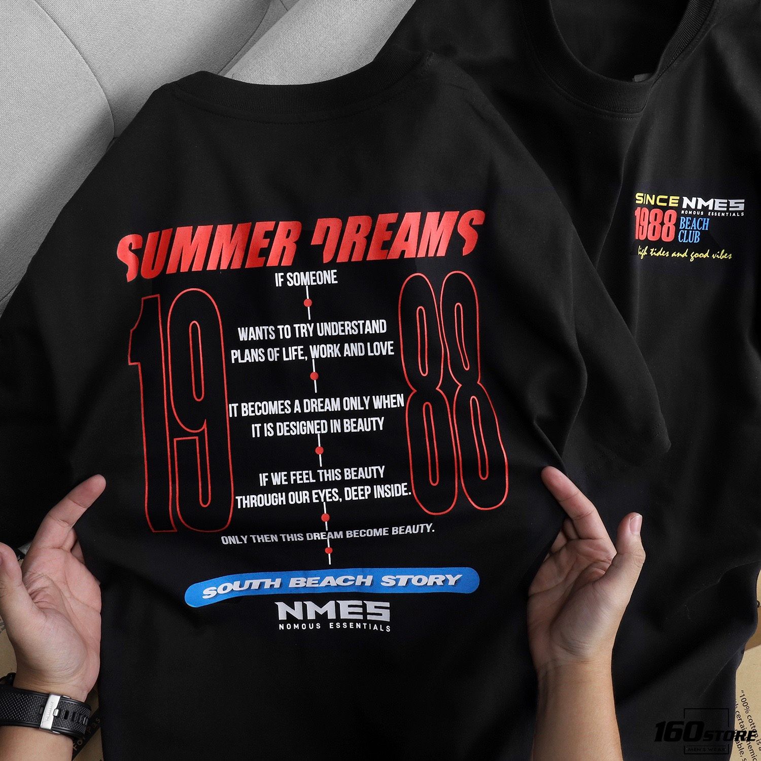 Áo thun NOMOUS ESSENTIALS Back Print