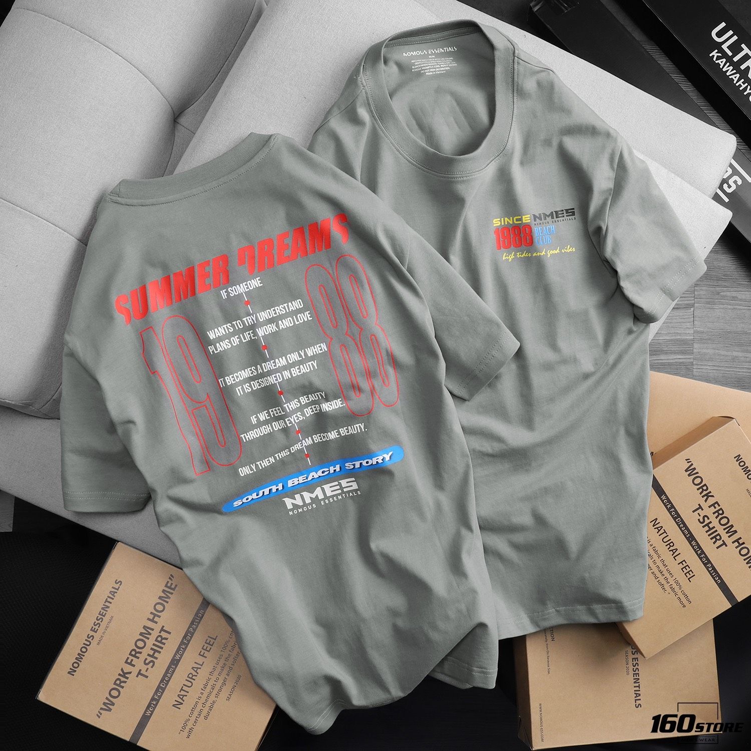 Áo thun NOMOUS ESSENTIALS Back Print