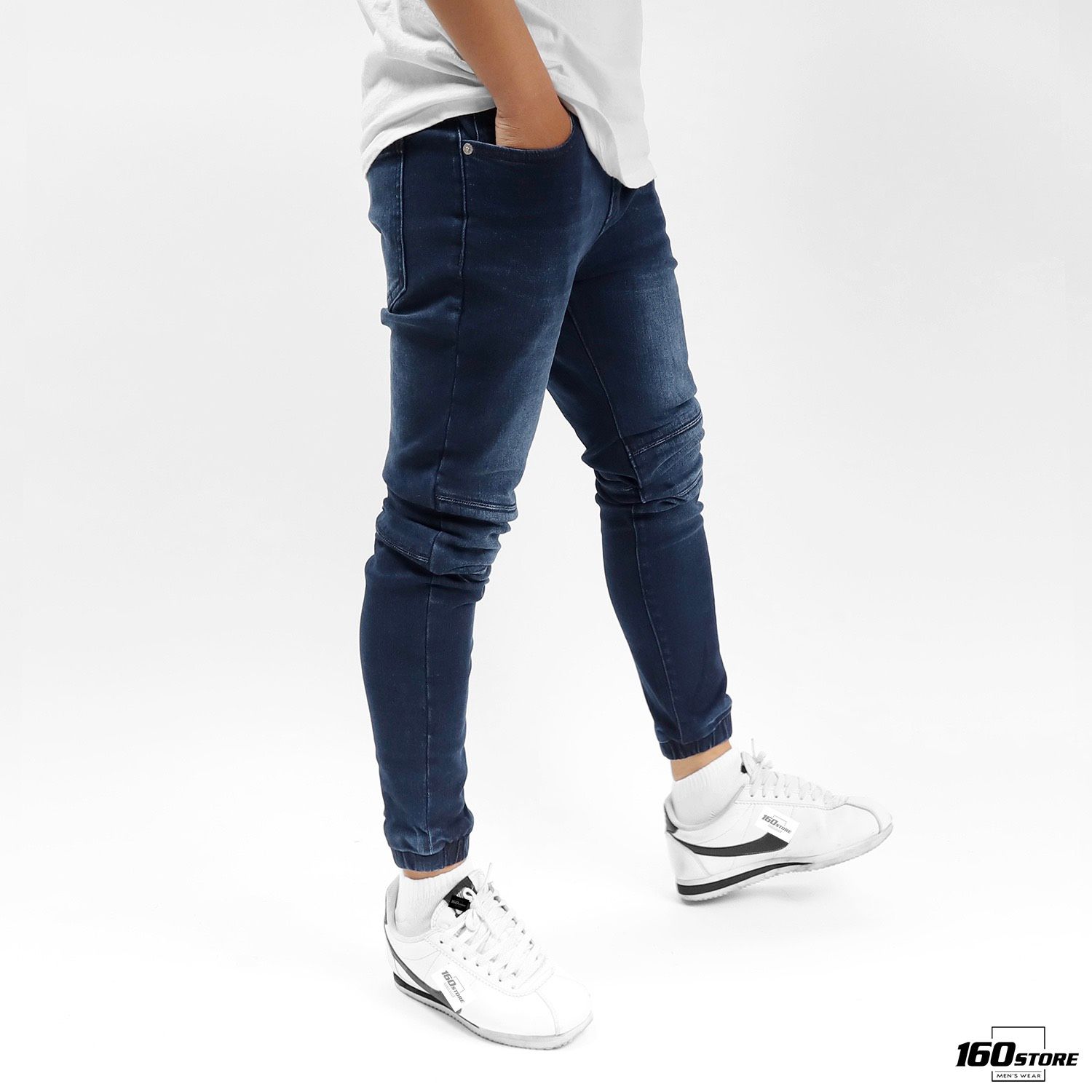 Quần jogger jeans T.MAN biker