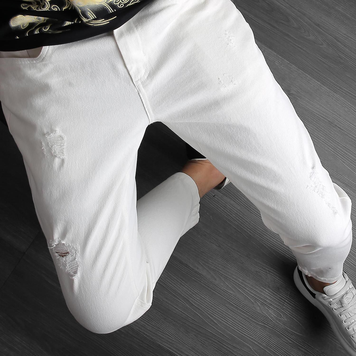 Quần jeans P.B Slim Rách