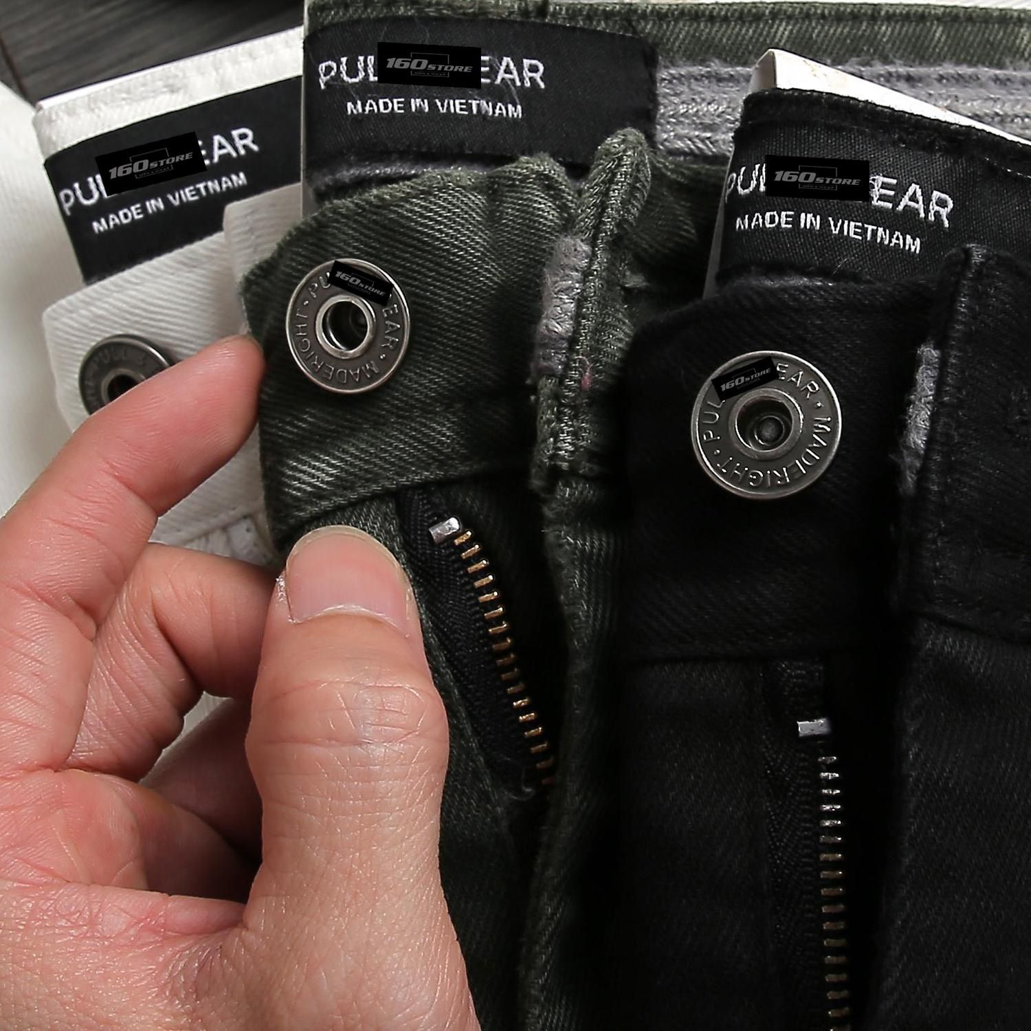 Quần jeans P.B Slim Rách