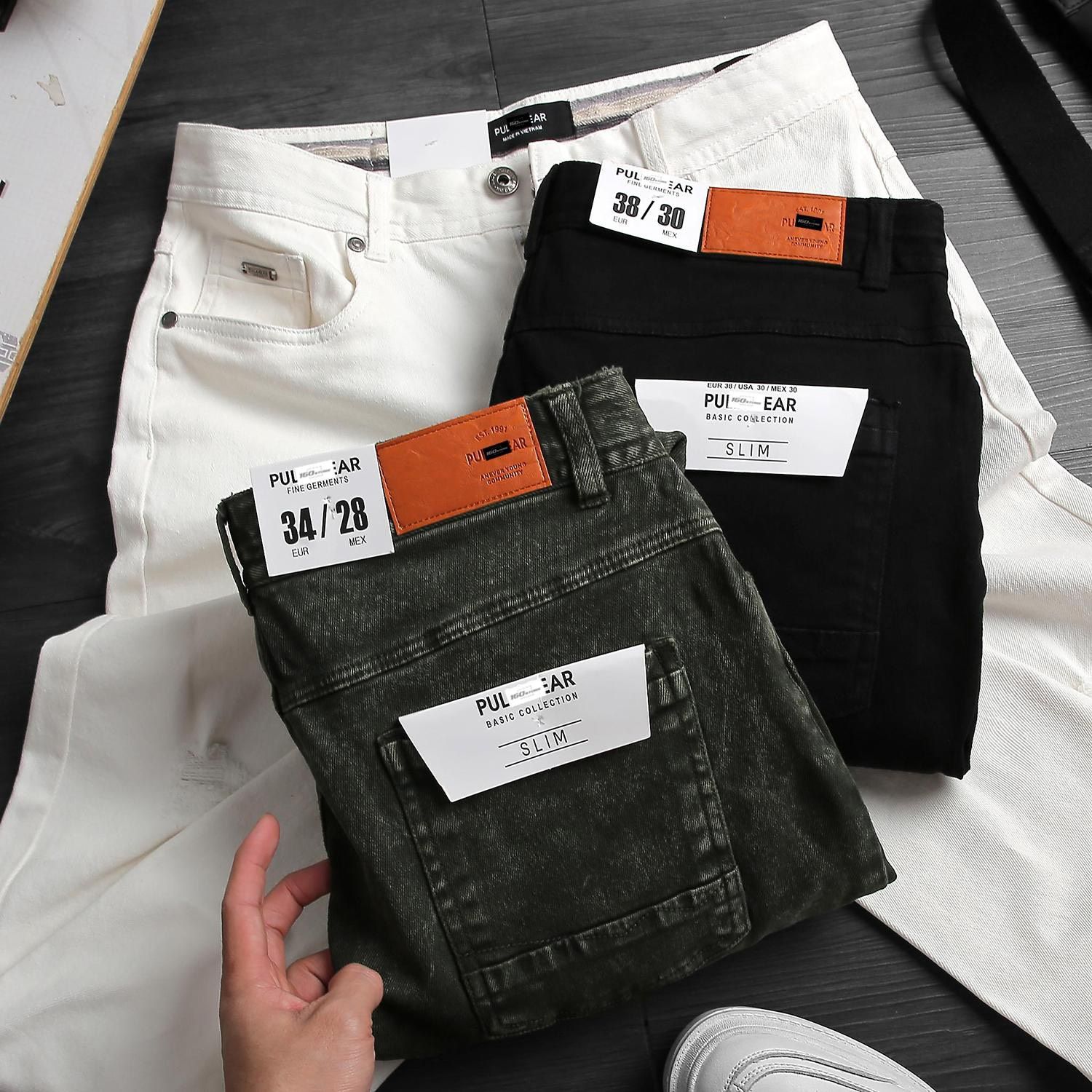 Quần jeans P.B Slim Rách