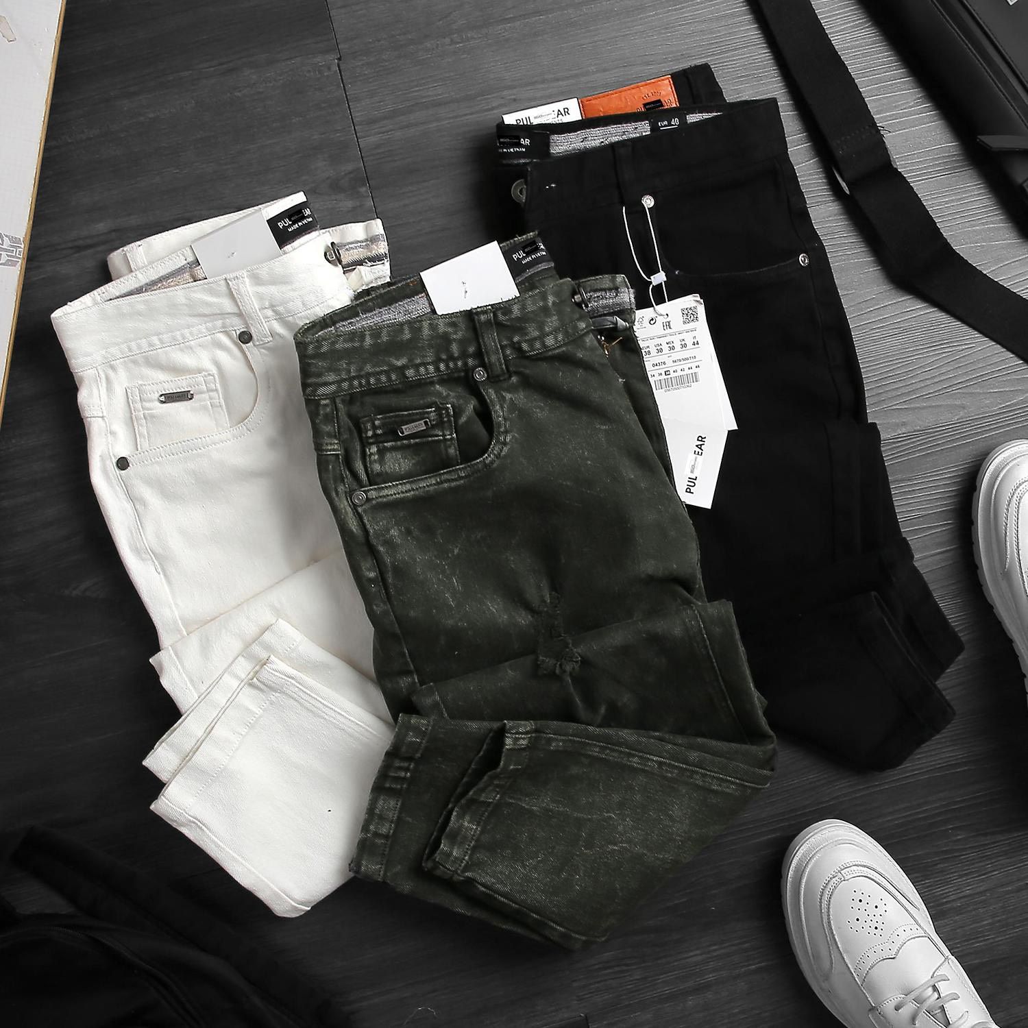 Quần jeans P.B Slim Rách