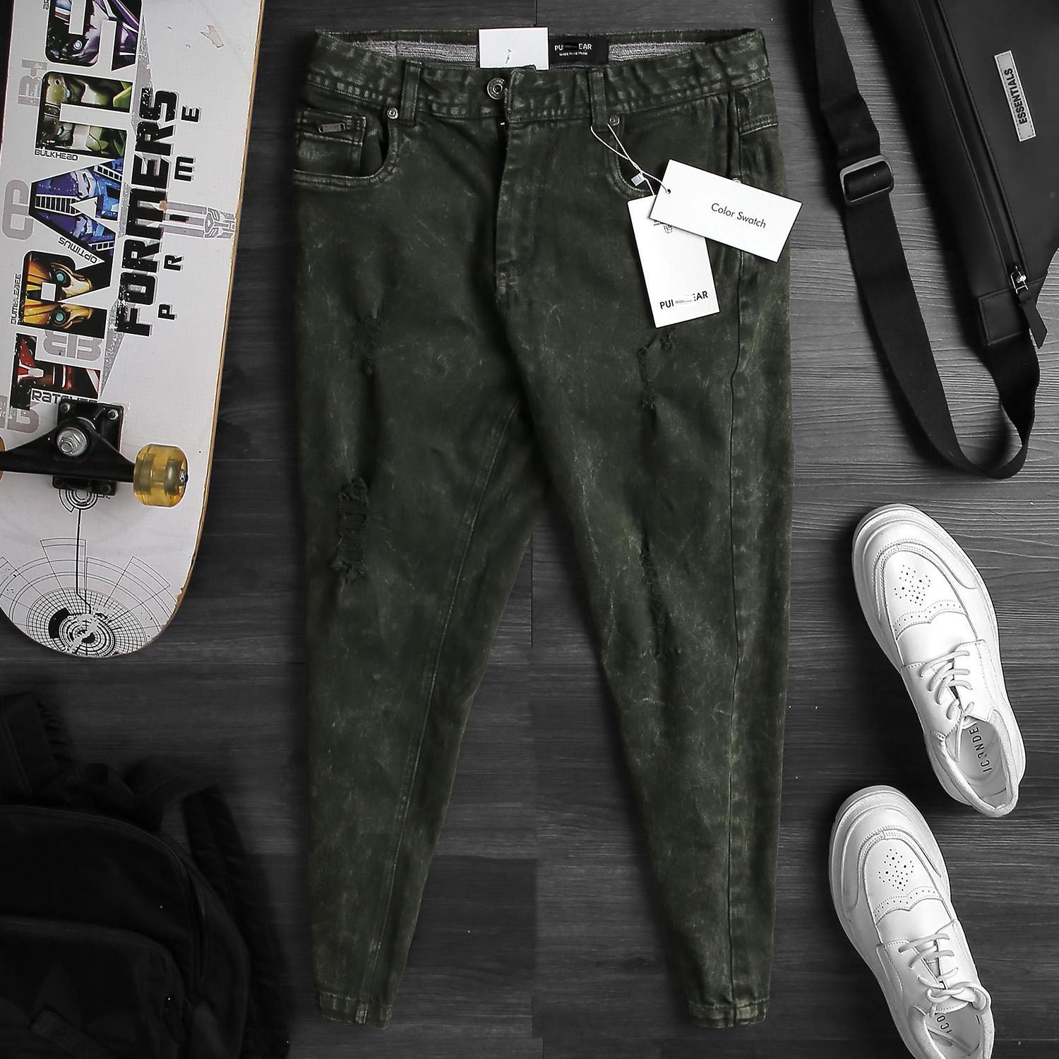 Quần jeans P.B Slim Rách