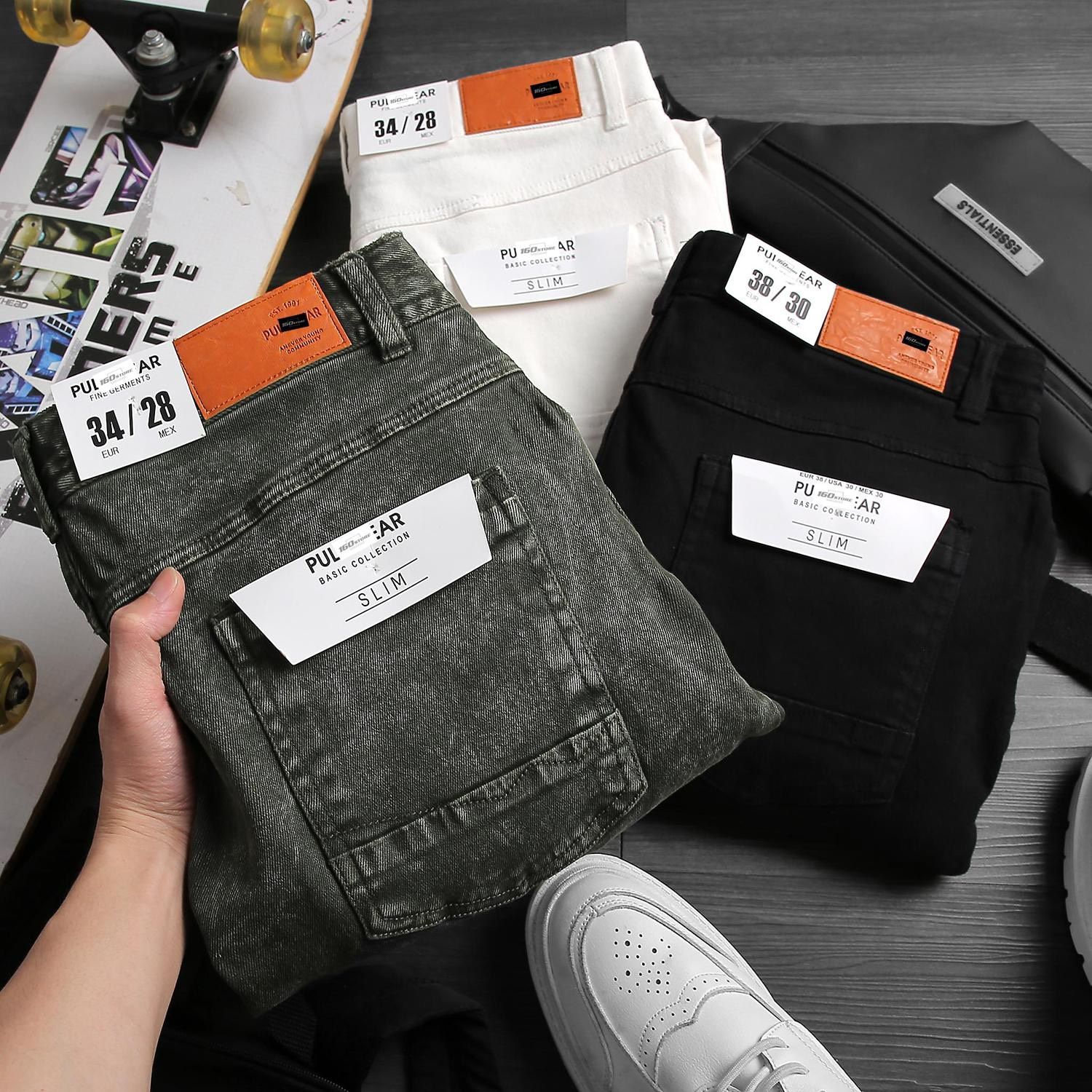 Quần jeans P.B Slim Rách