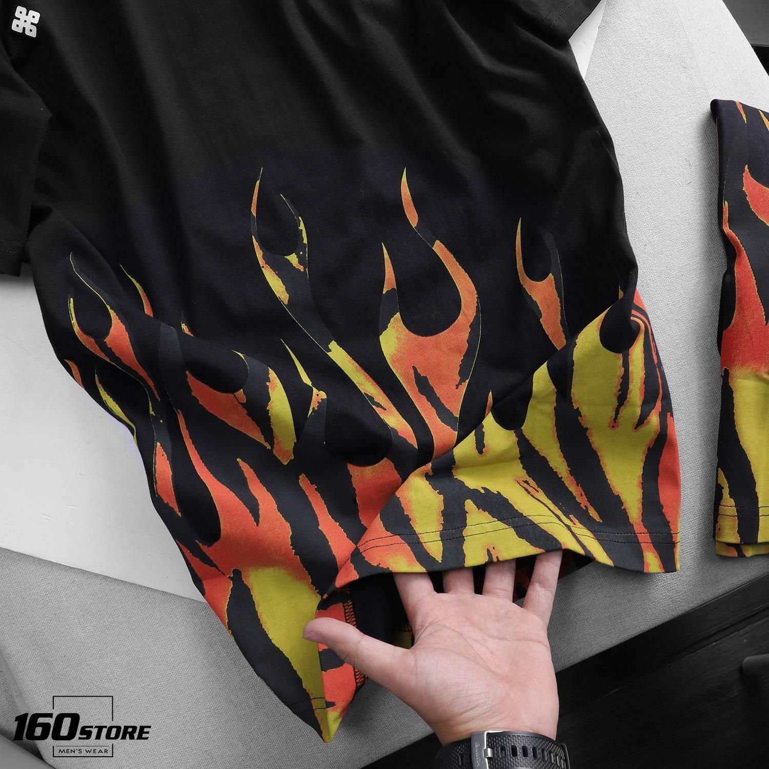 Áo thun N.Essentials Burning Flame