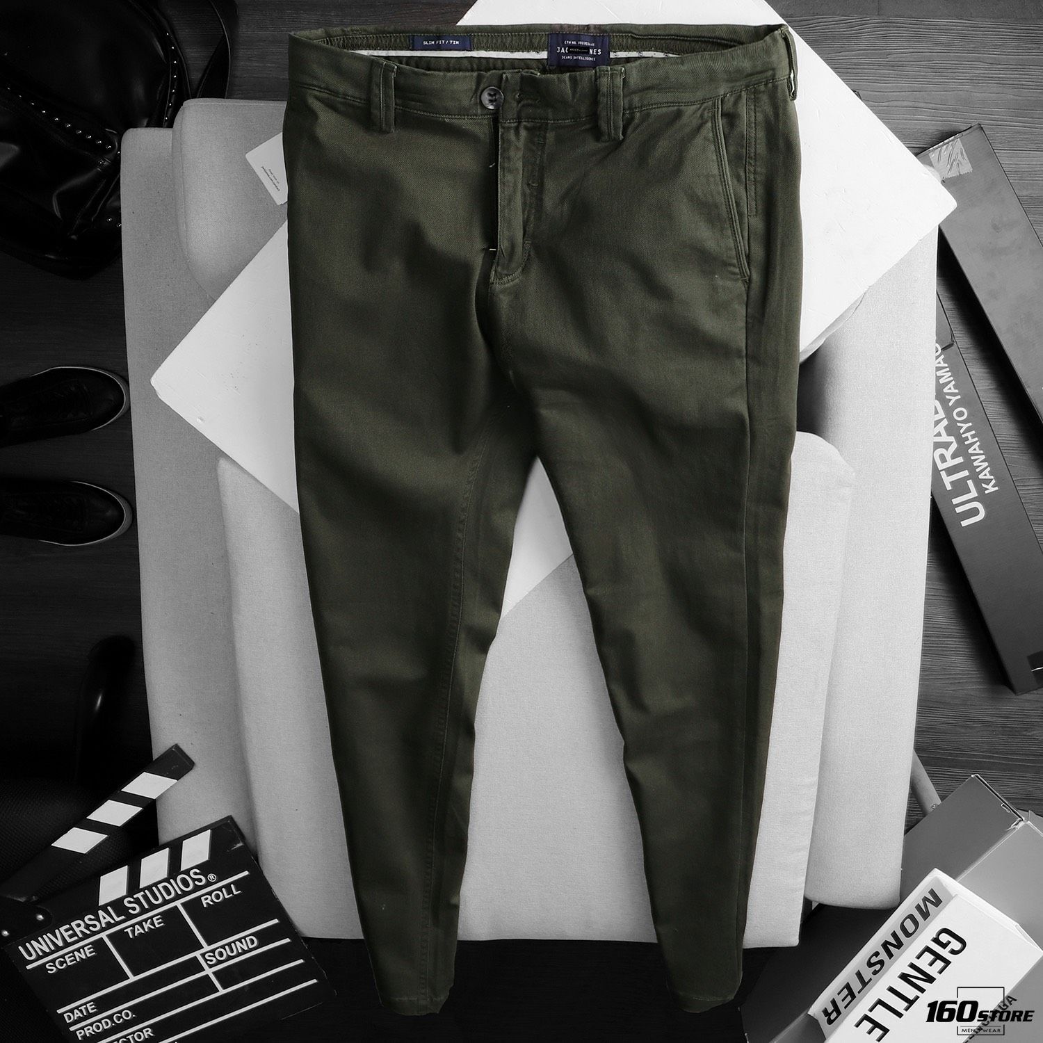 Quần kaki J&J TIM slim fit