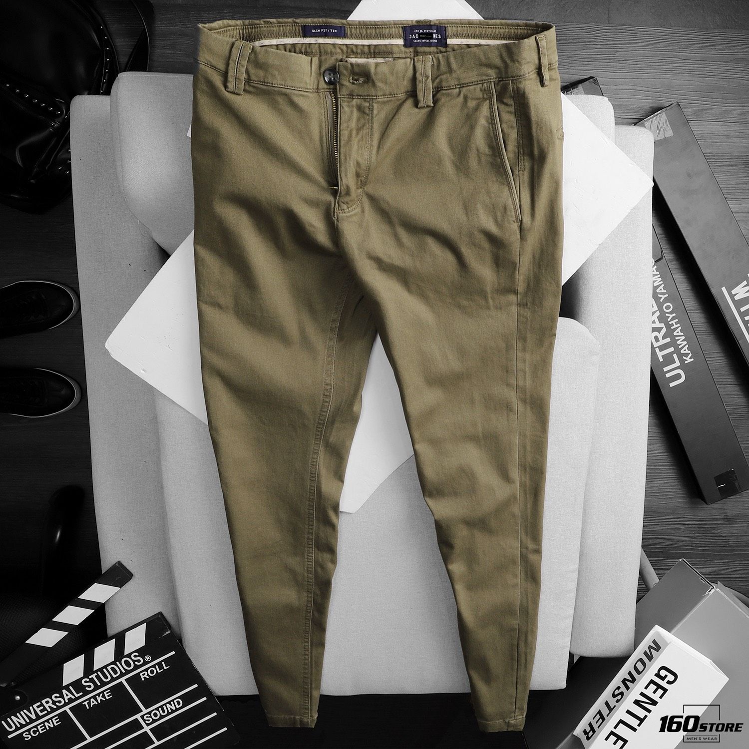 Quần kaki J&J TIM slim fit