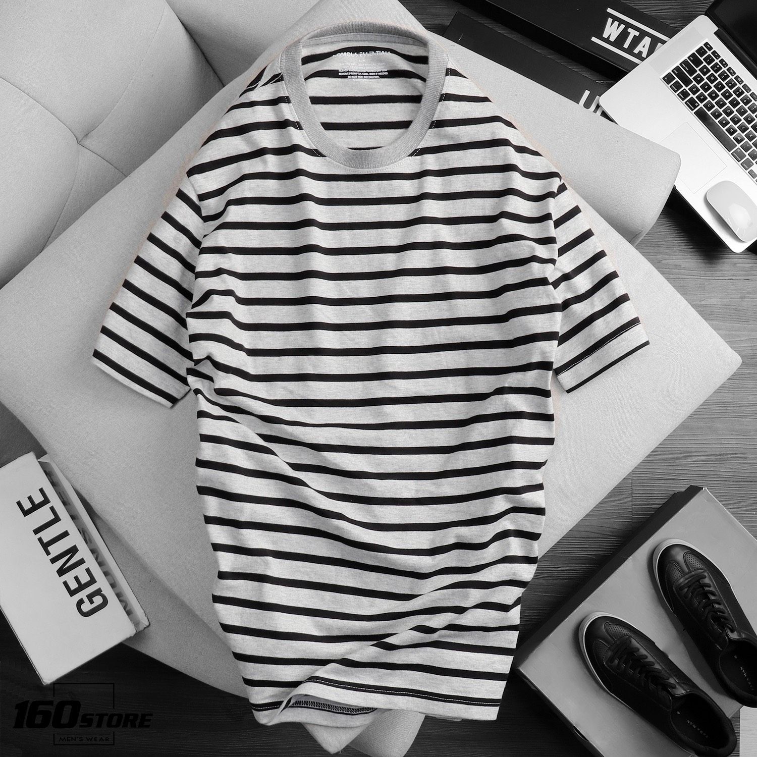 Áo thun Nomous Essentials stripes