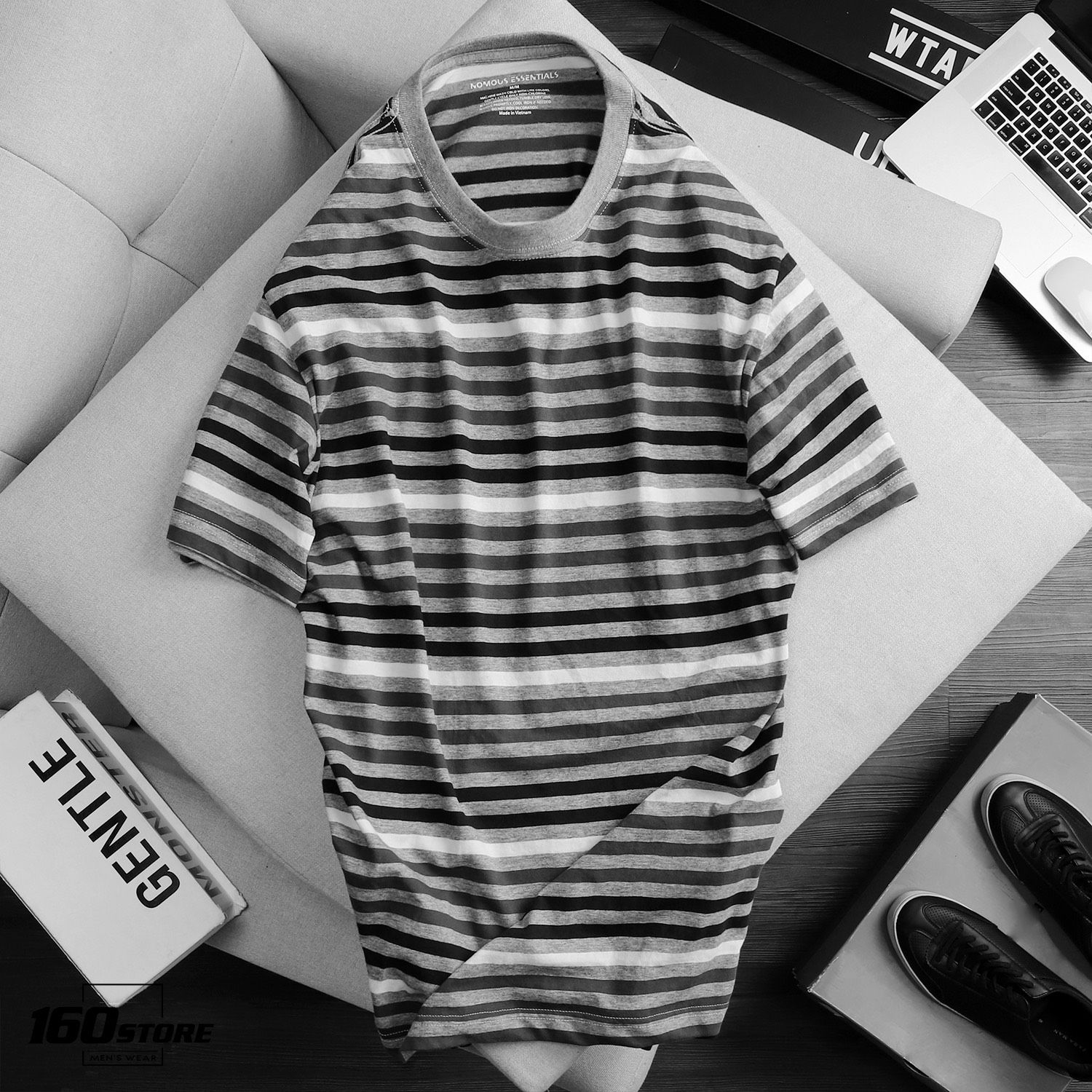 Áo thun Nomous Essentials stripes