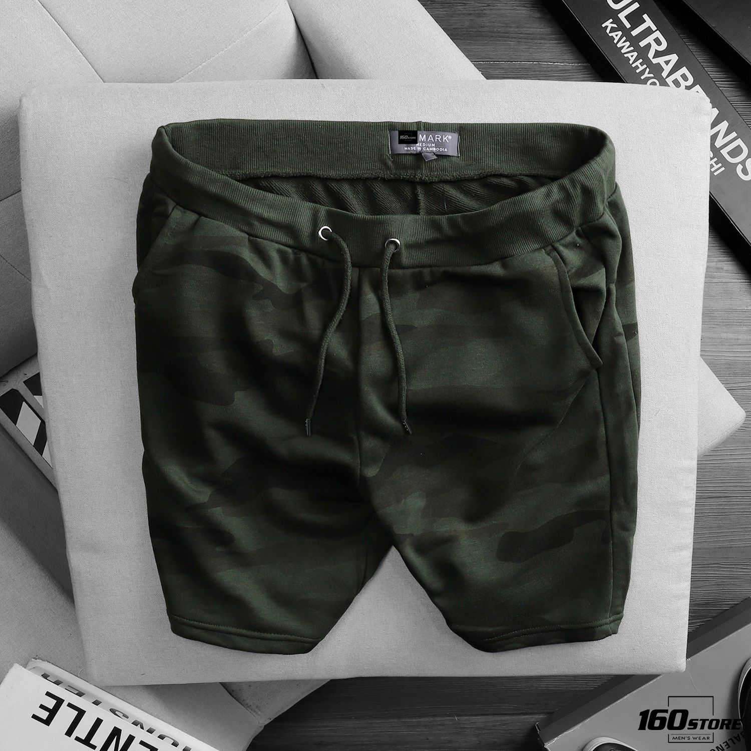 Quần short thun P.MARK