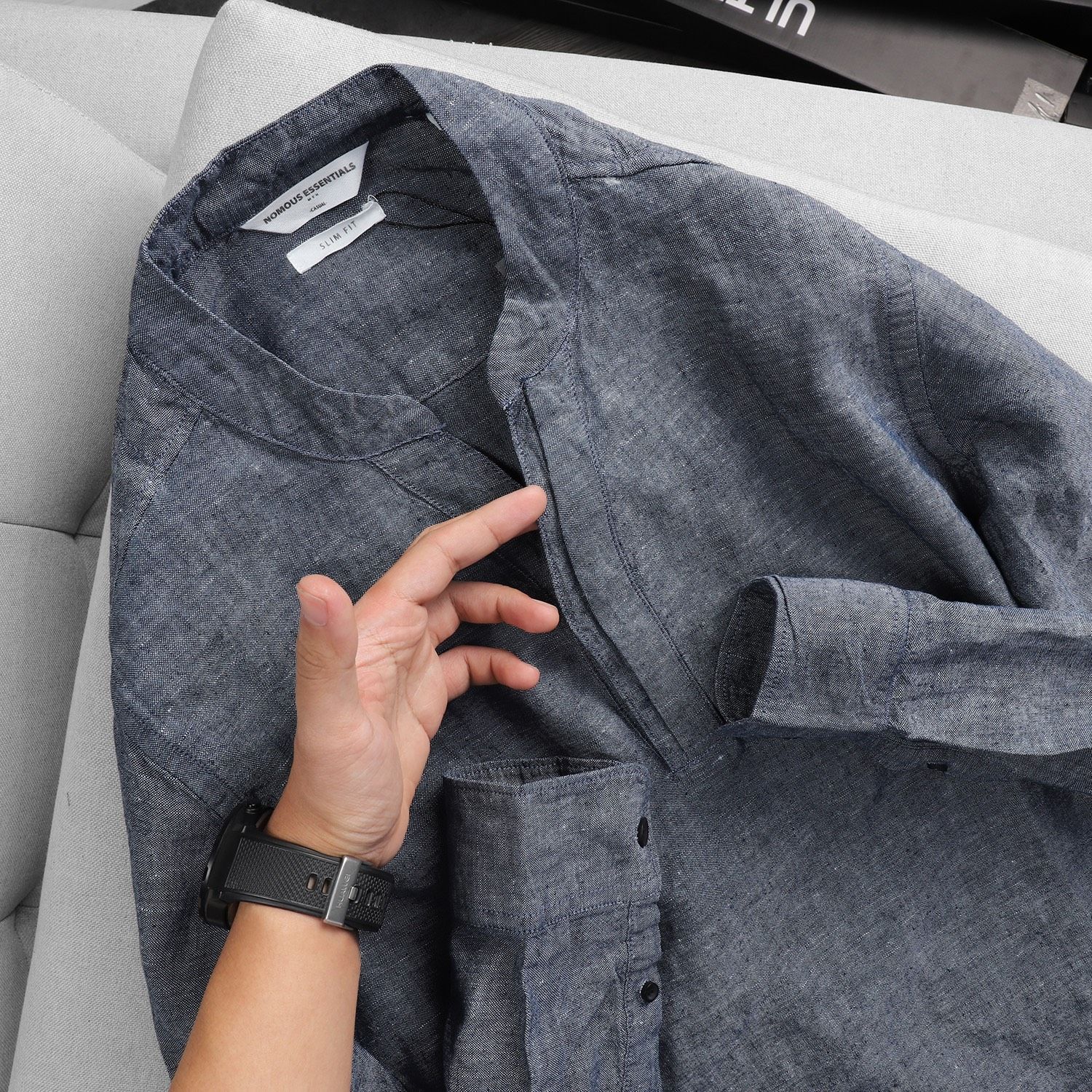 Áo sơmi Nomous Essentials linen