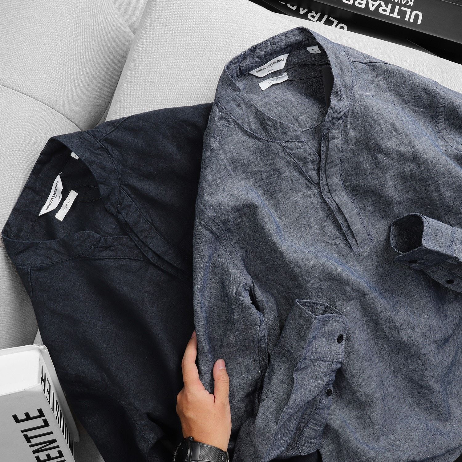 Áo sơmi Nomous Essentials linen