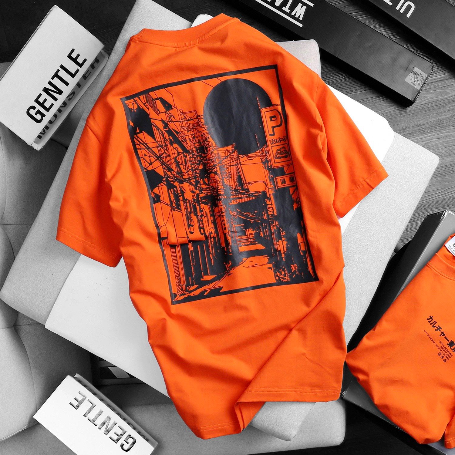 Áo thun ICON DENIM Anime printed