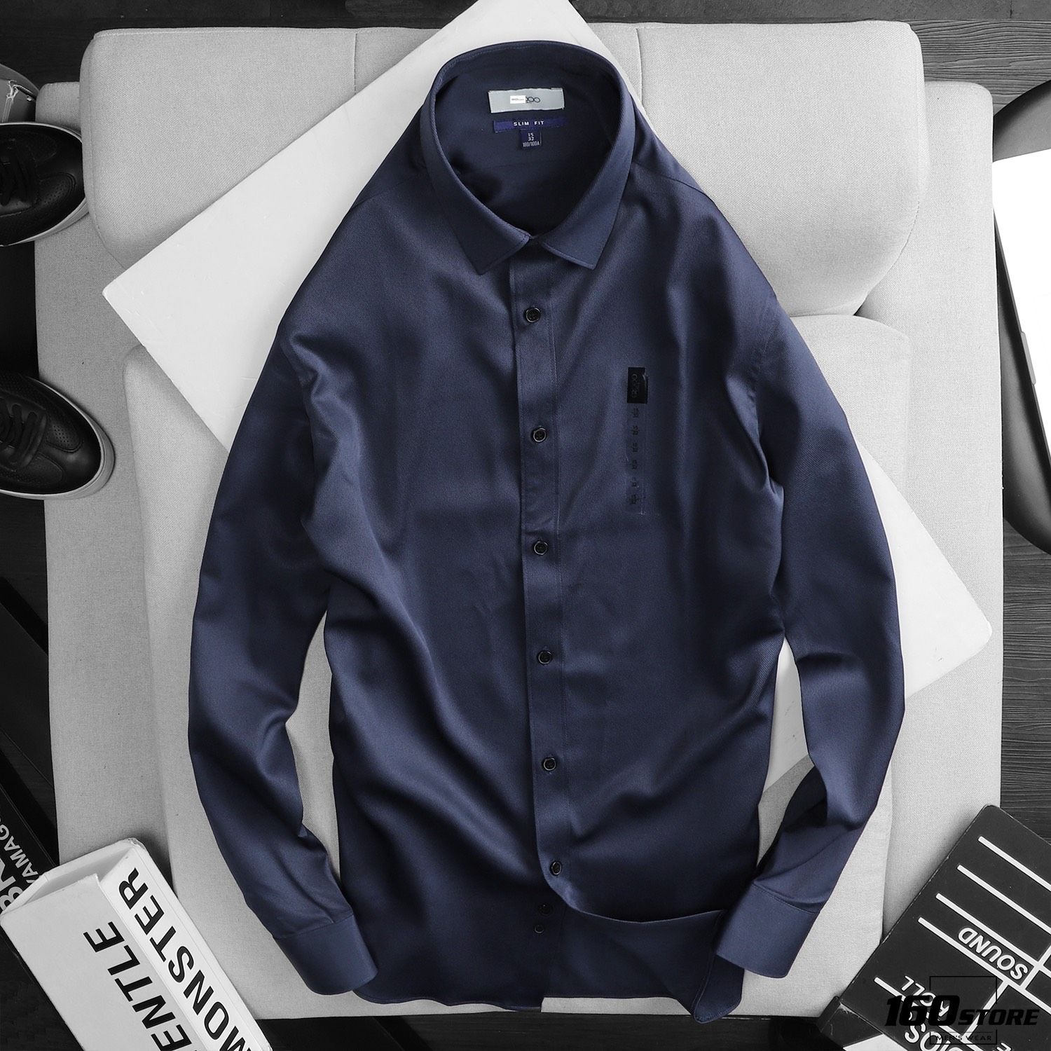 Áo sơmi G.2OOO slim fit