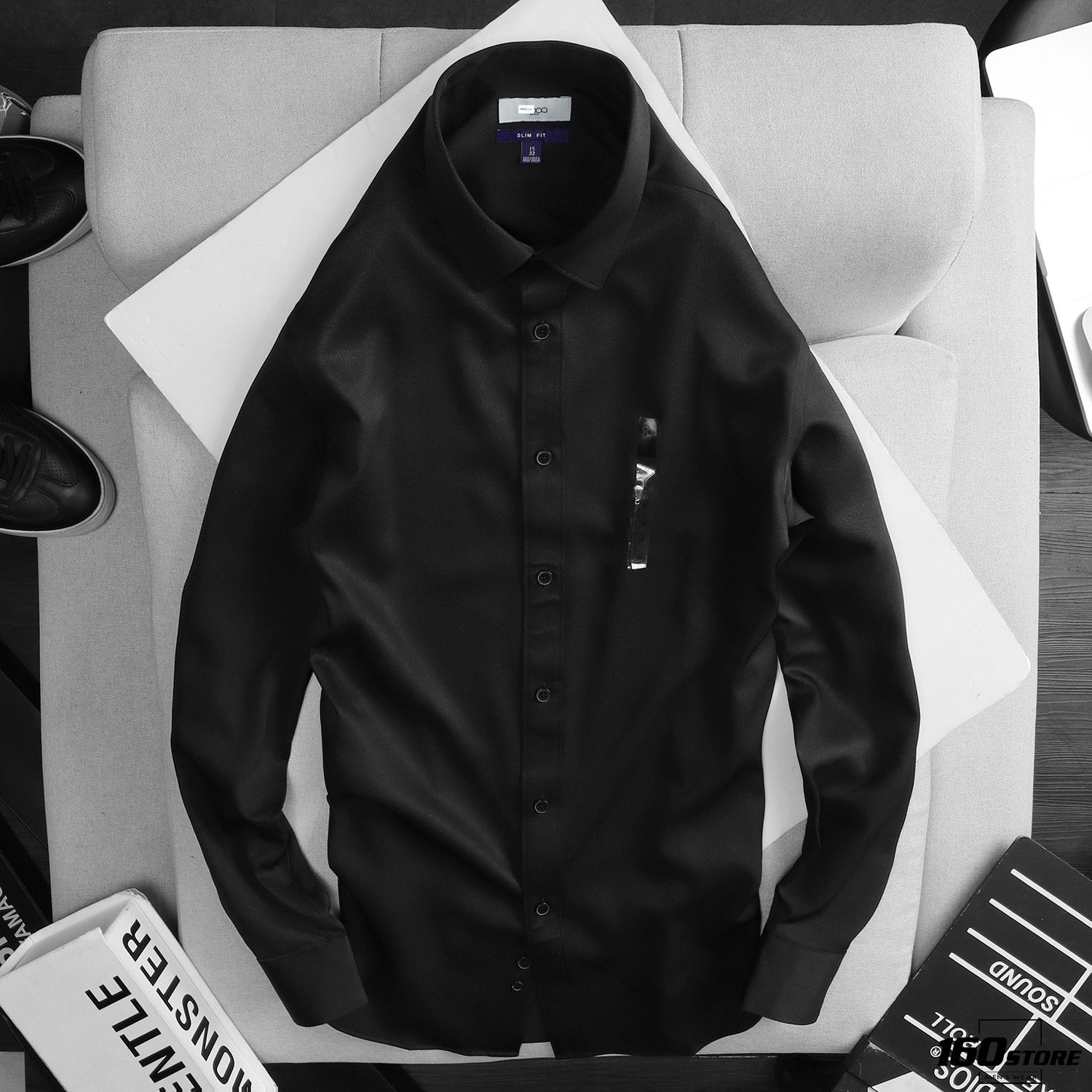 Áo sơmi G.2OOO slim fit