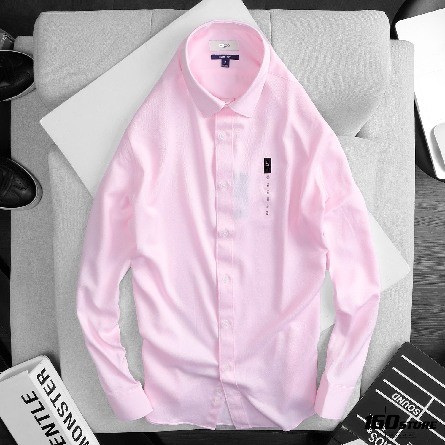 Áo sơmi G.2OOO slim fit