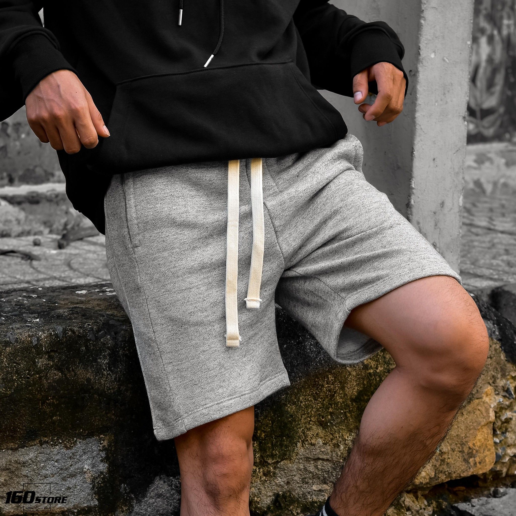 Quần short nỉ RUNPOW