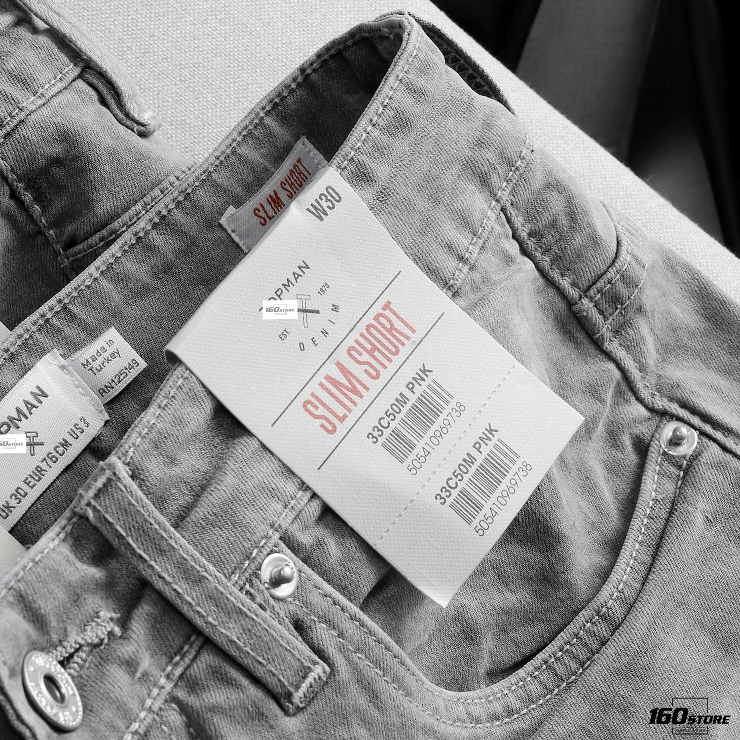Quần short jeans T.MAN rách