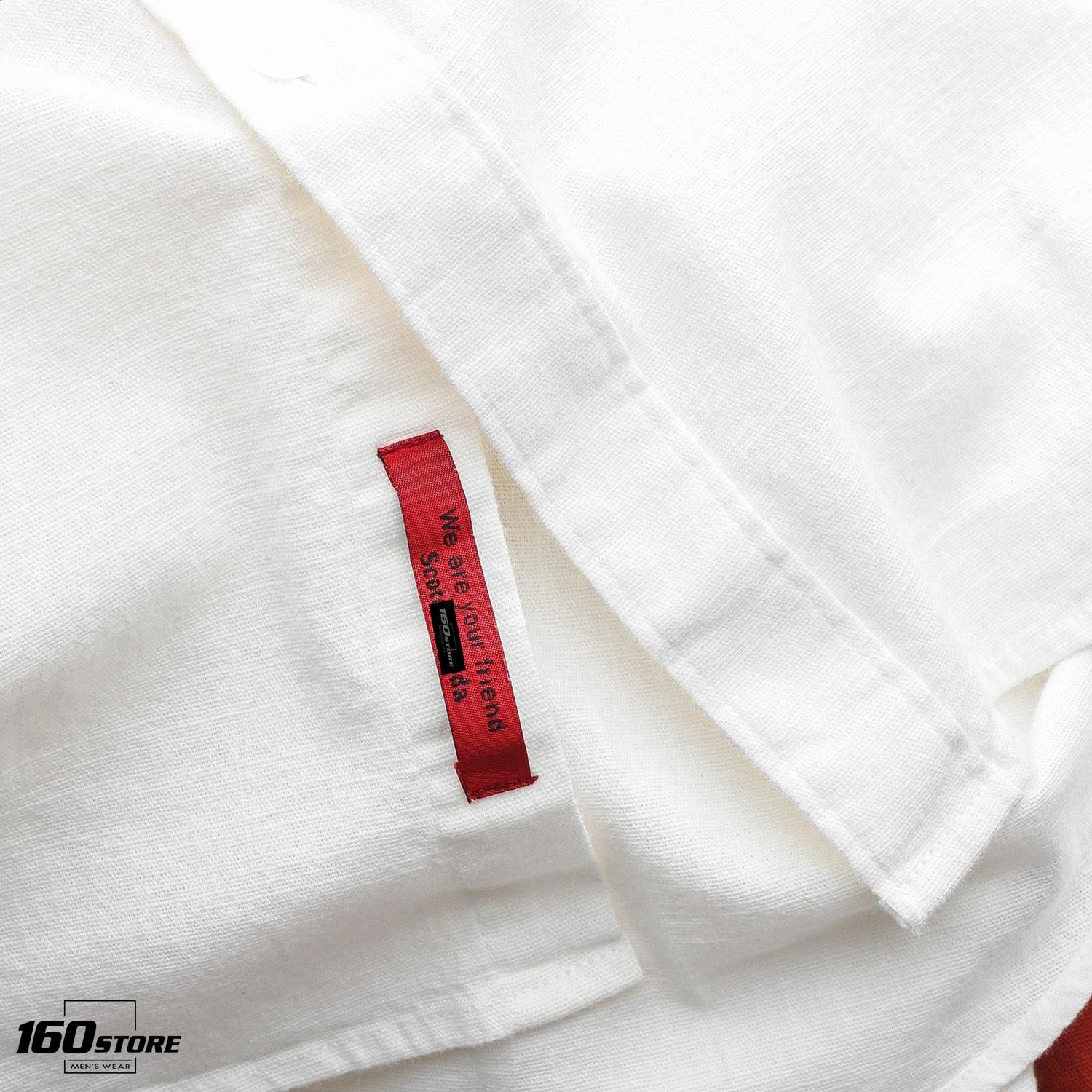 Áo sơmi linen S0DA slim fit