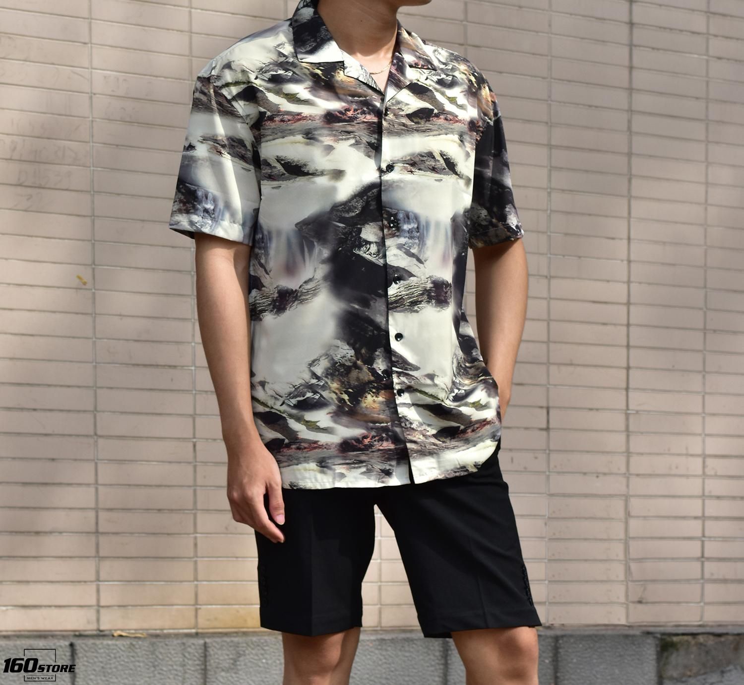 Áo Sơmi tay ngắn Nomous Essentials pattern