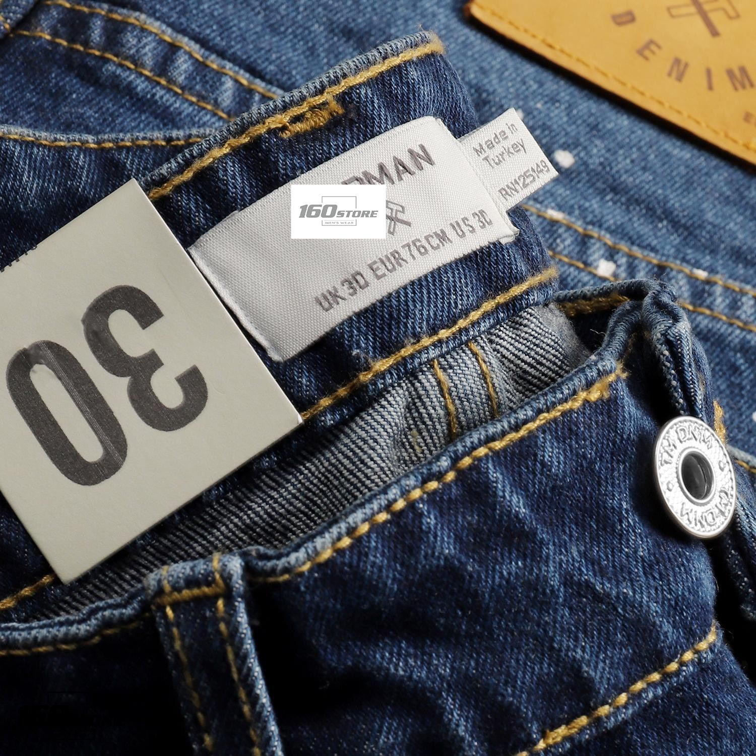 Quần jeans T.MAN slim fit rách