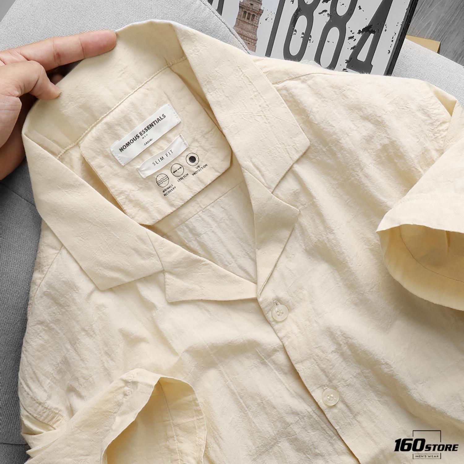 Áo sơ mi tay ngắn Nomous Essentials relaxed fit