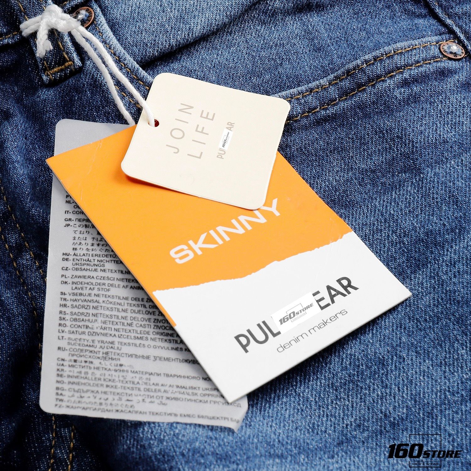 Quần short jeans P.B Bermuda