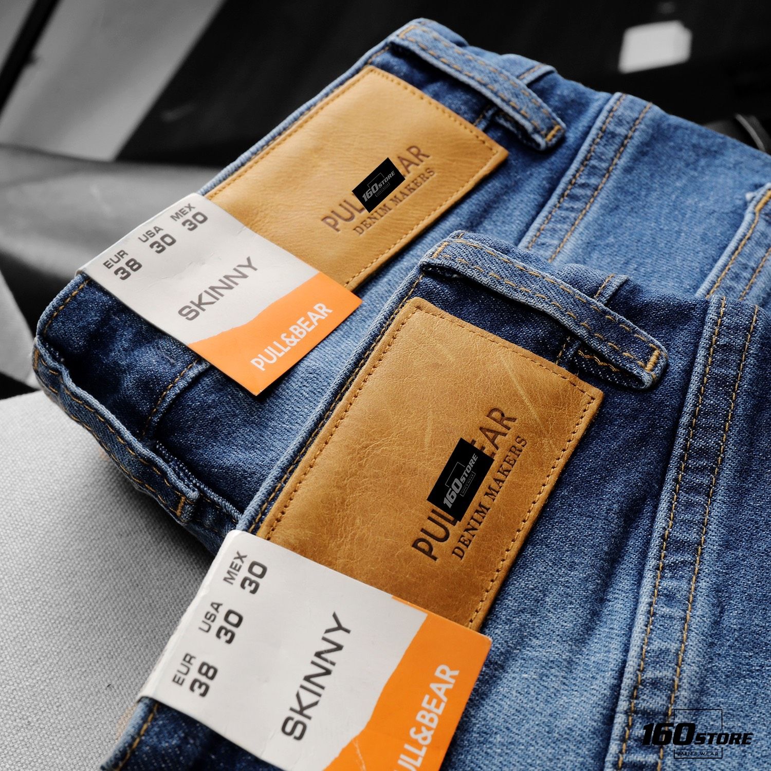 Quần short jeans P.B Bermuda