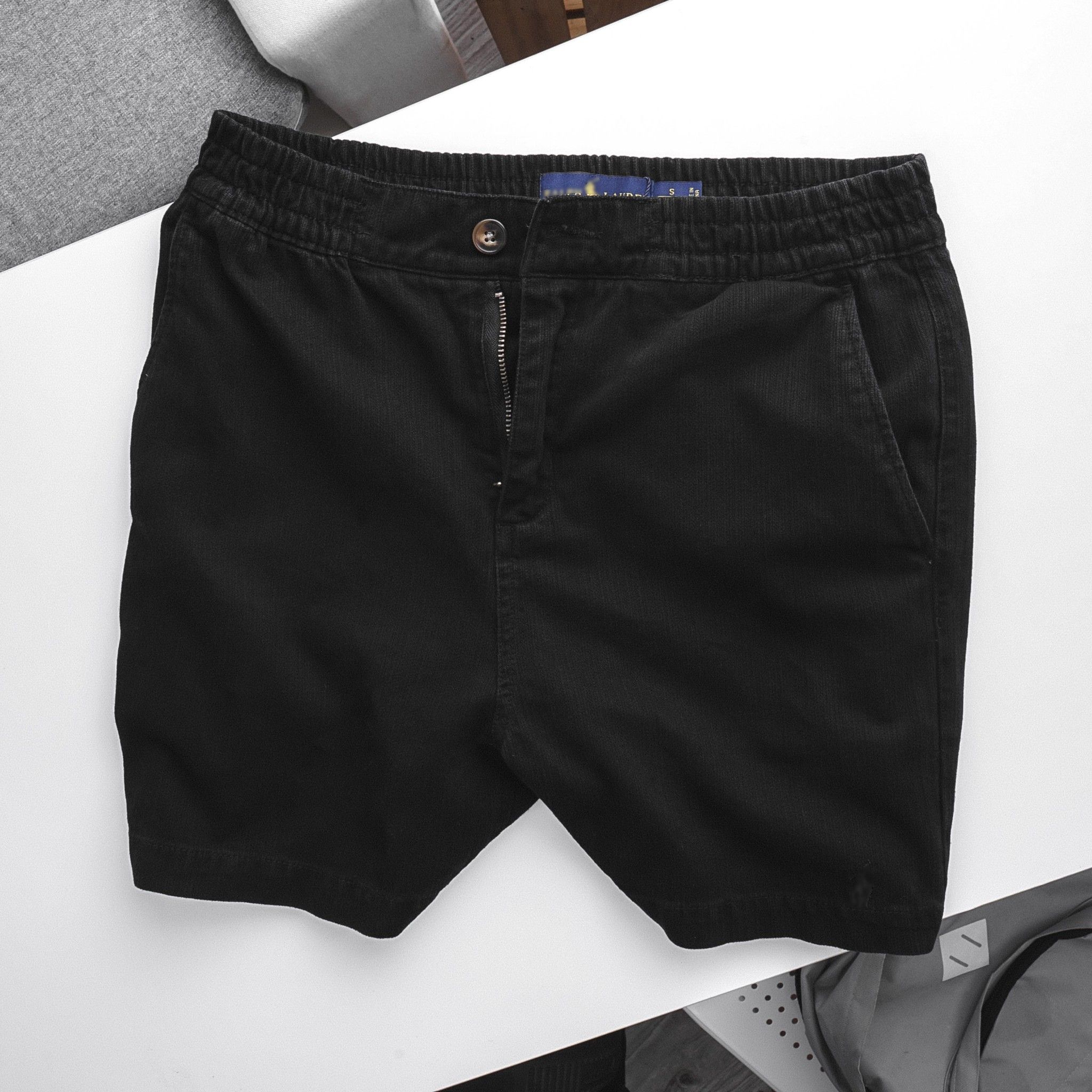 Quần short kaki R.LAUREN lưng thun