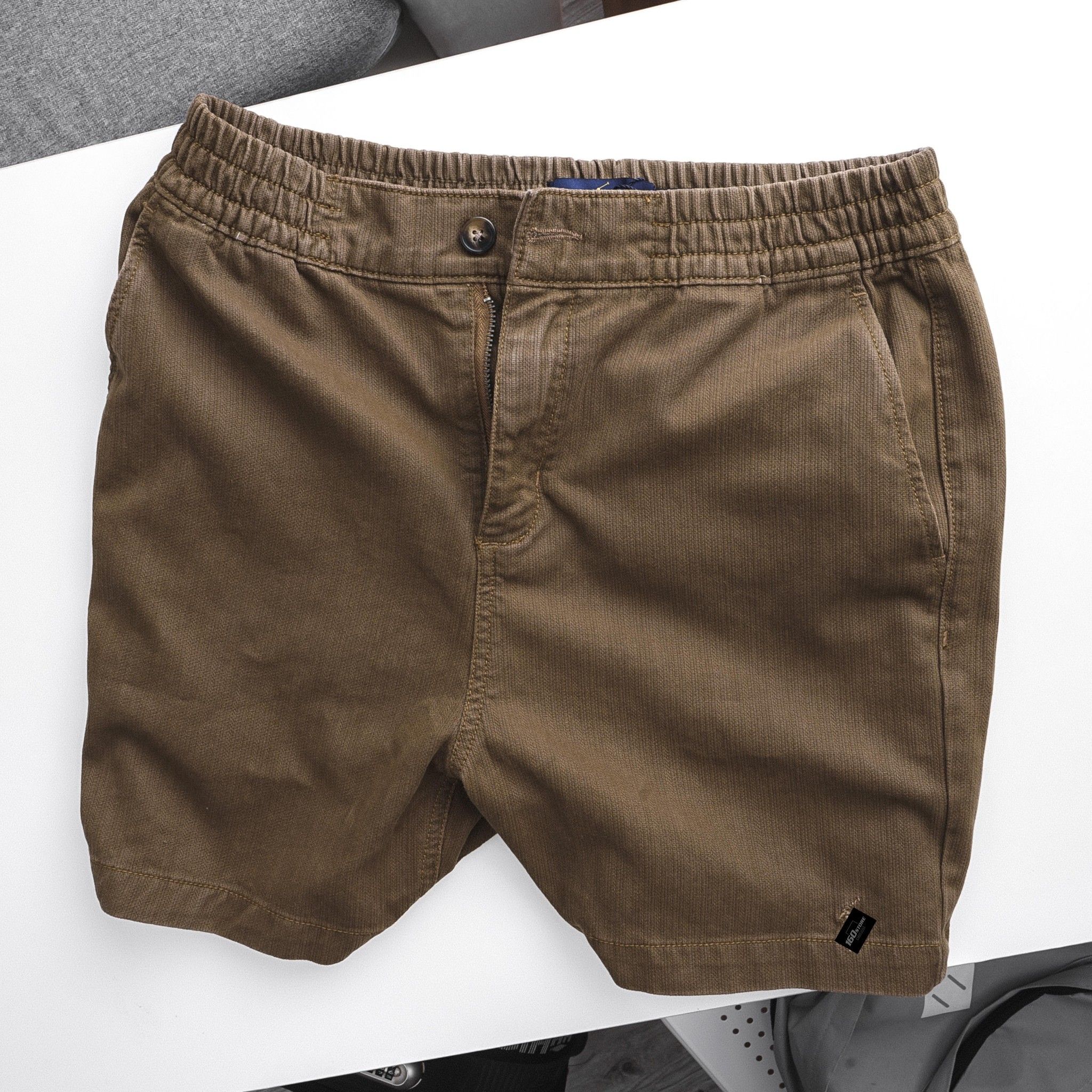 Quần short kaki R.LAUREN lưng thun