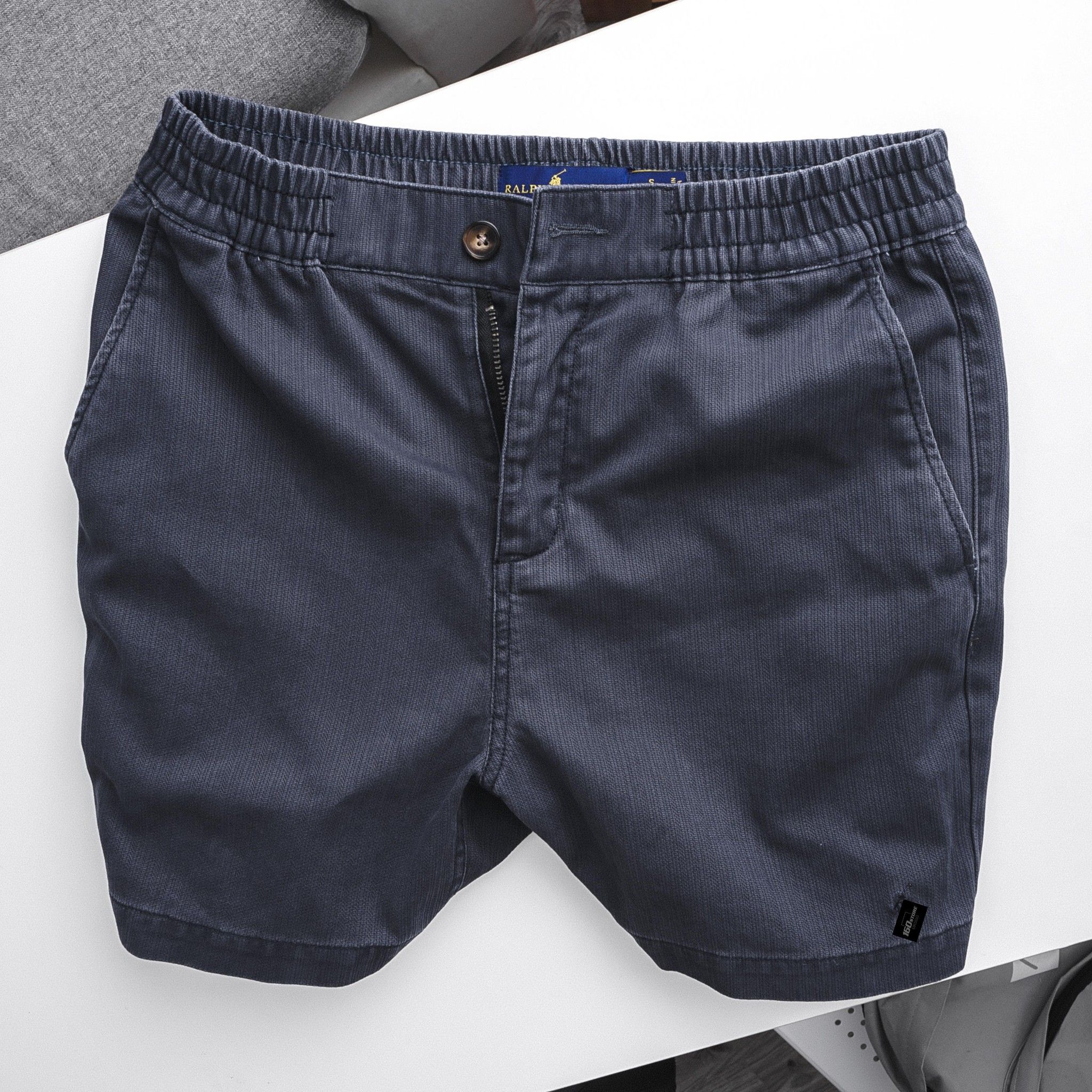 Quần short kaki R.LAUREN lưng thun