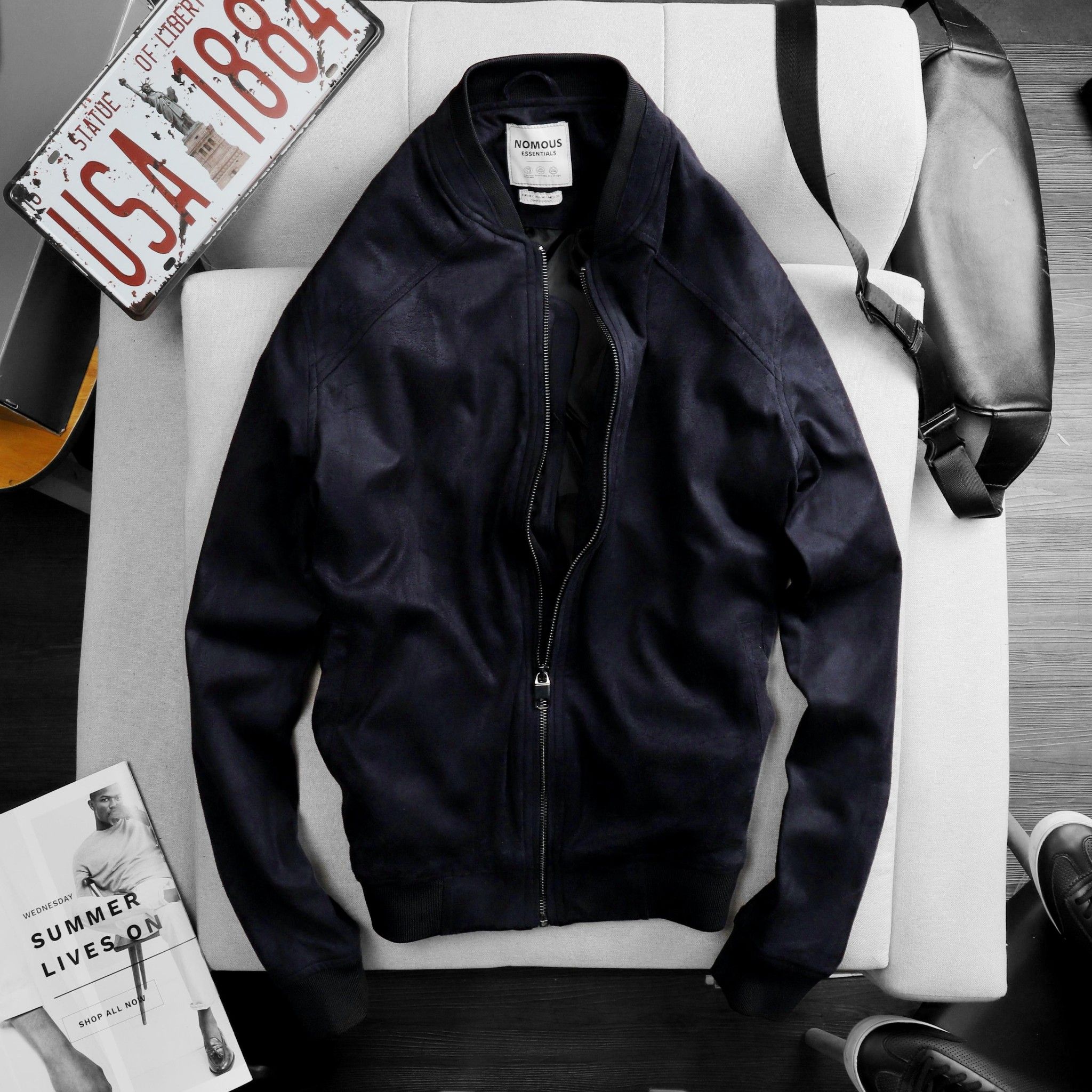 Áo khoác Bomber Nomous Essentials
