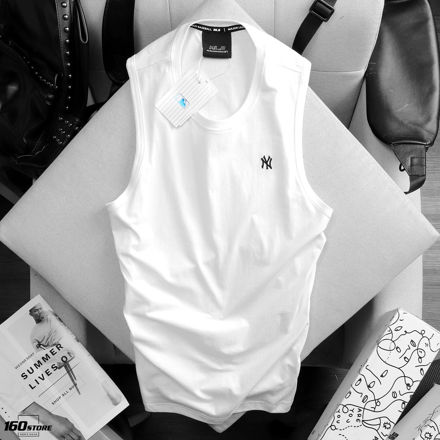 Áo ba lỗ Tank Top M.B w embroidery logo ss20
