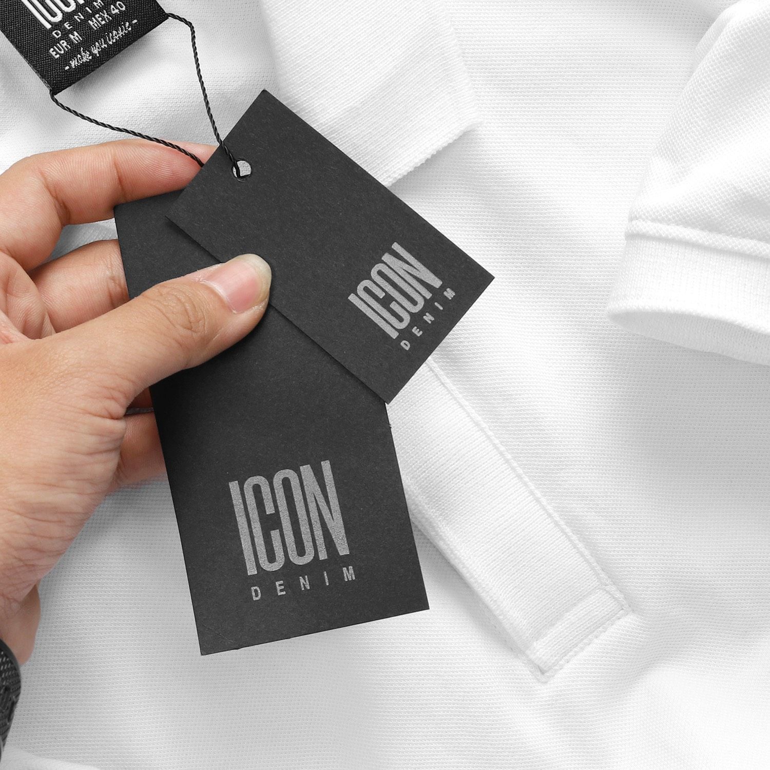 Áo polo ICON DENIM stretch fabric
