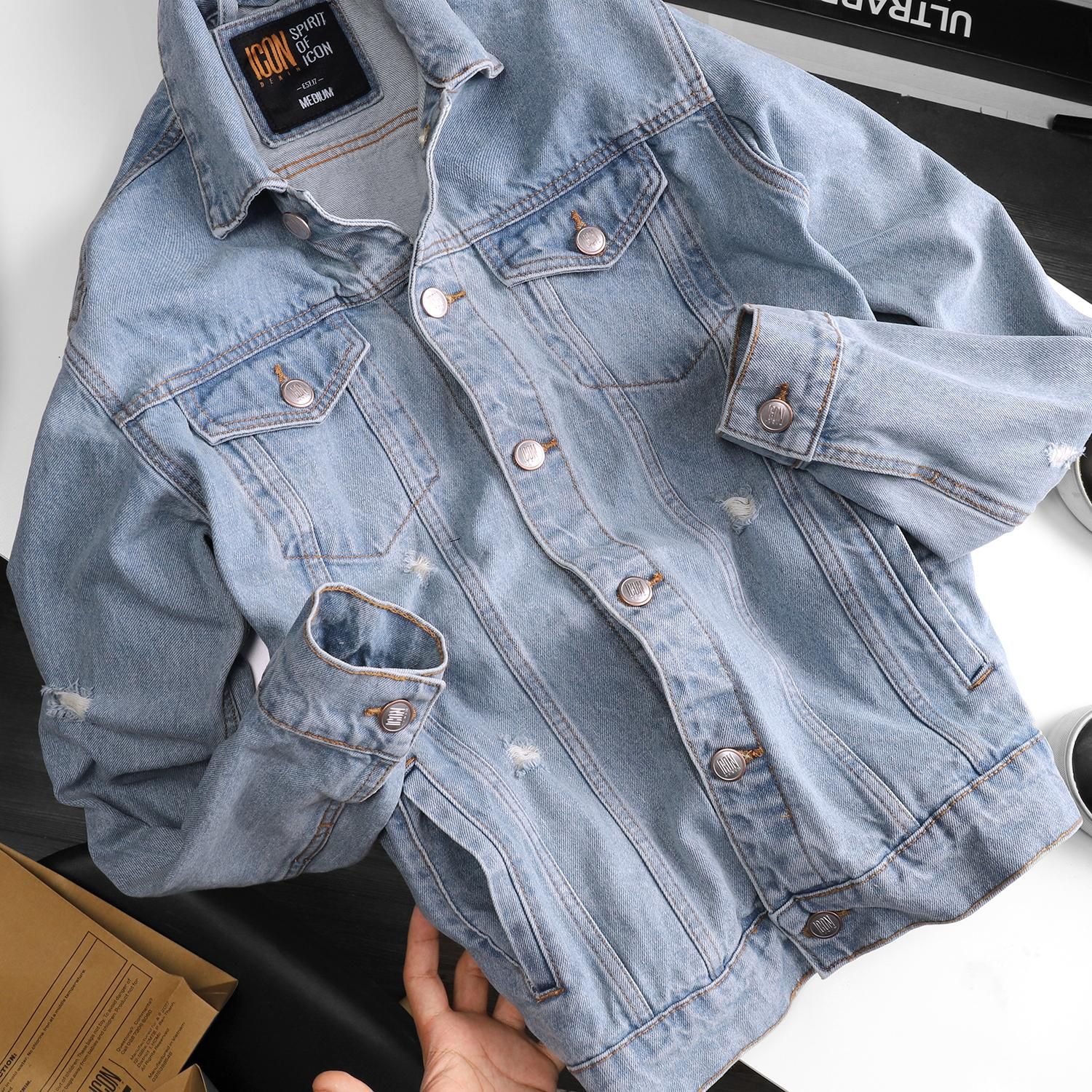 Áo khoác jeans ICON DENIM wash