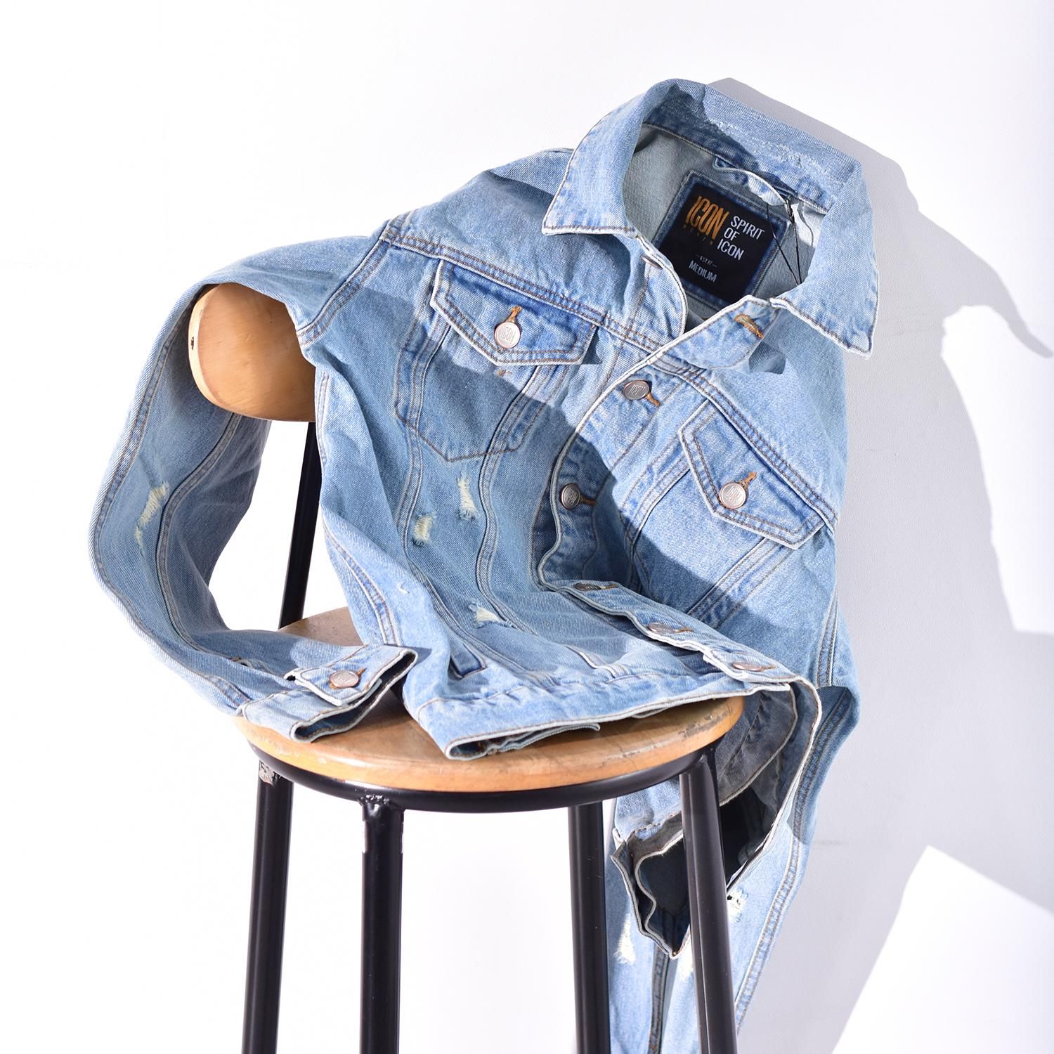 Áo khoác jeans ICON DENIM wash