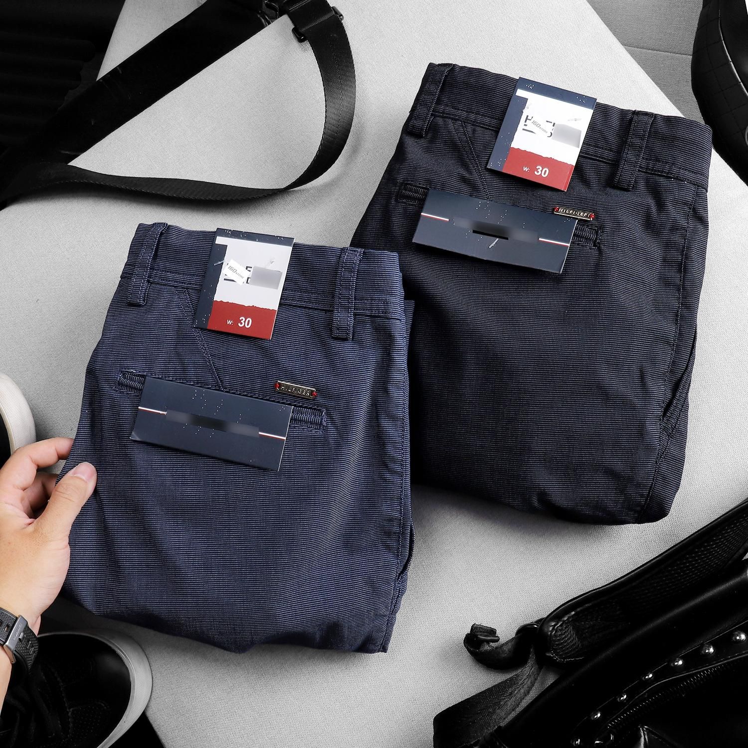 Quần short kaki textured