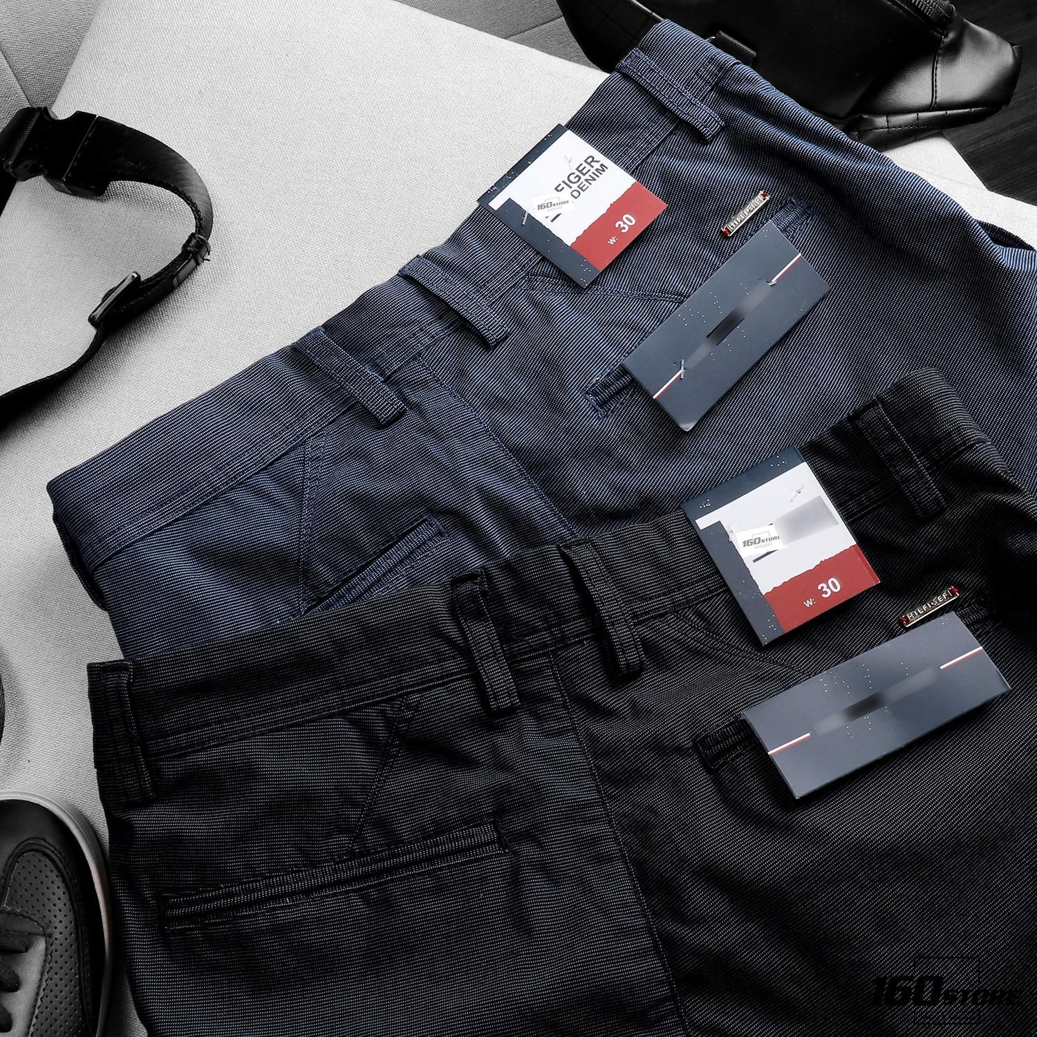 Quần short kaki textured