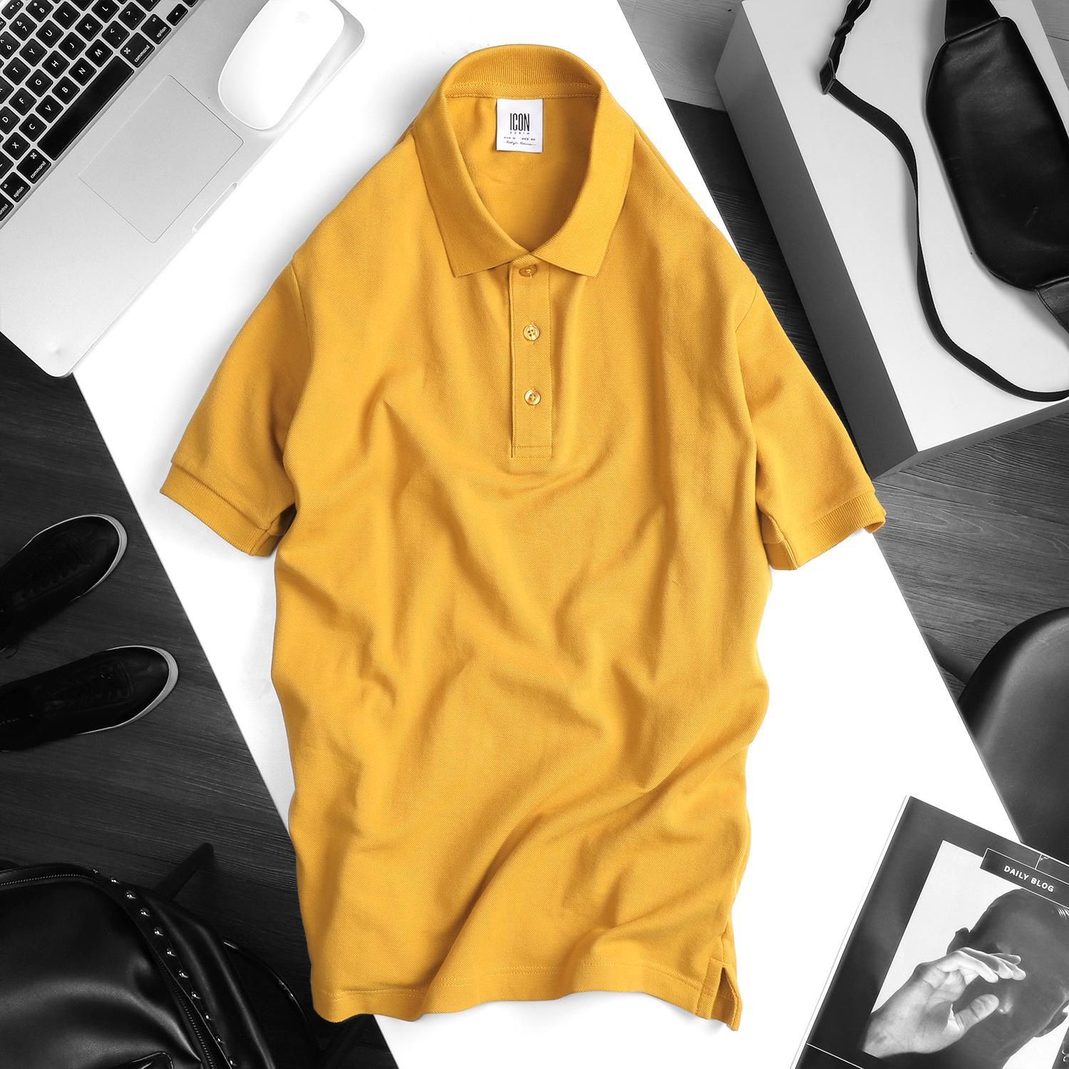 Áo Polo ICON DENIM basic ss20